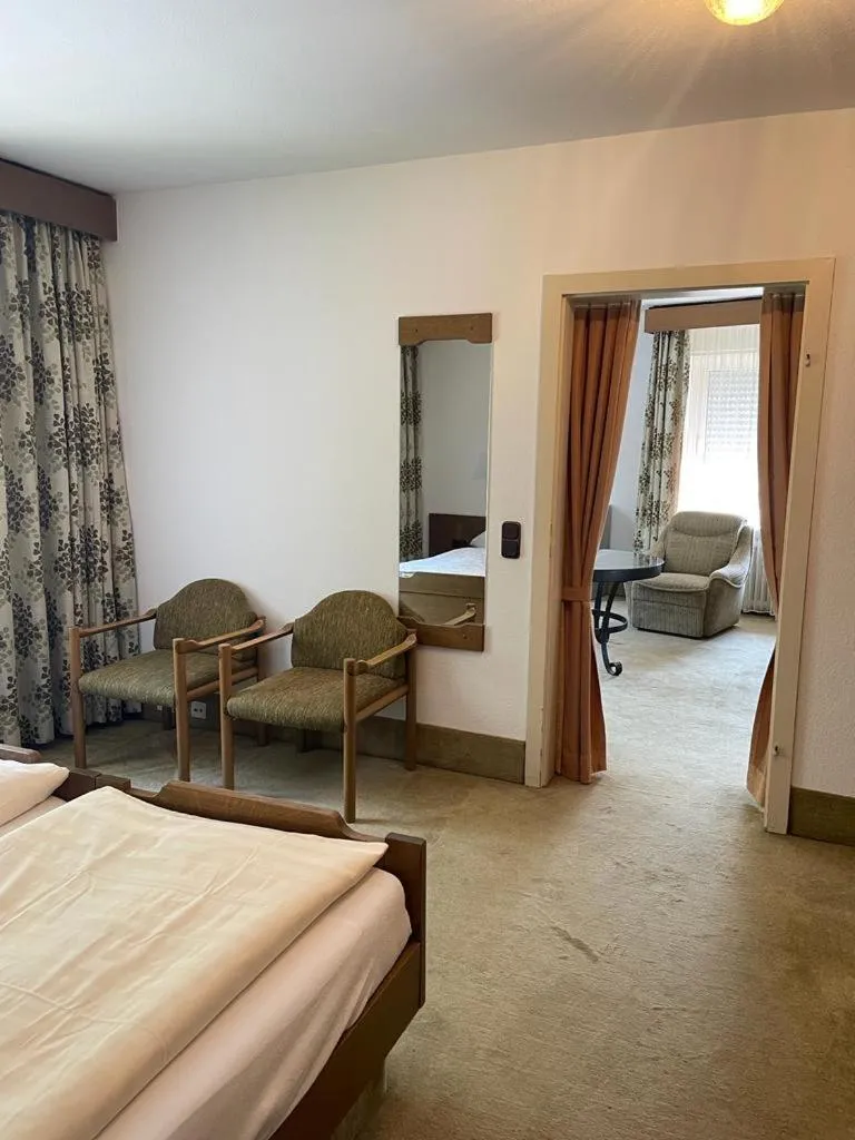 Bed in Hotel zum Markgrafen