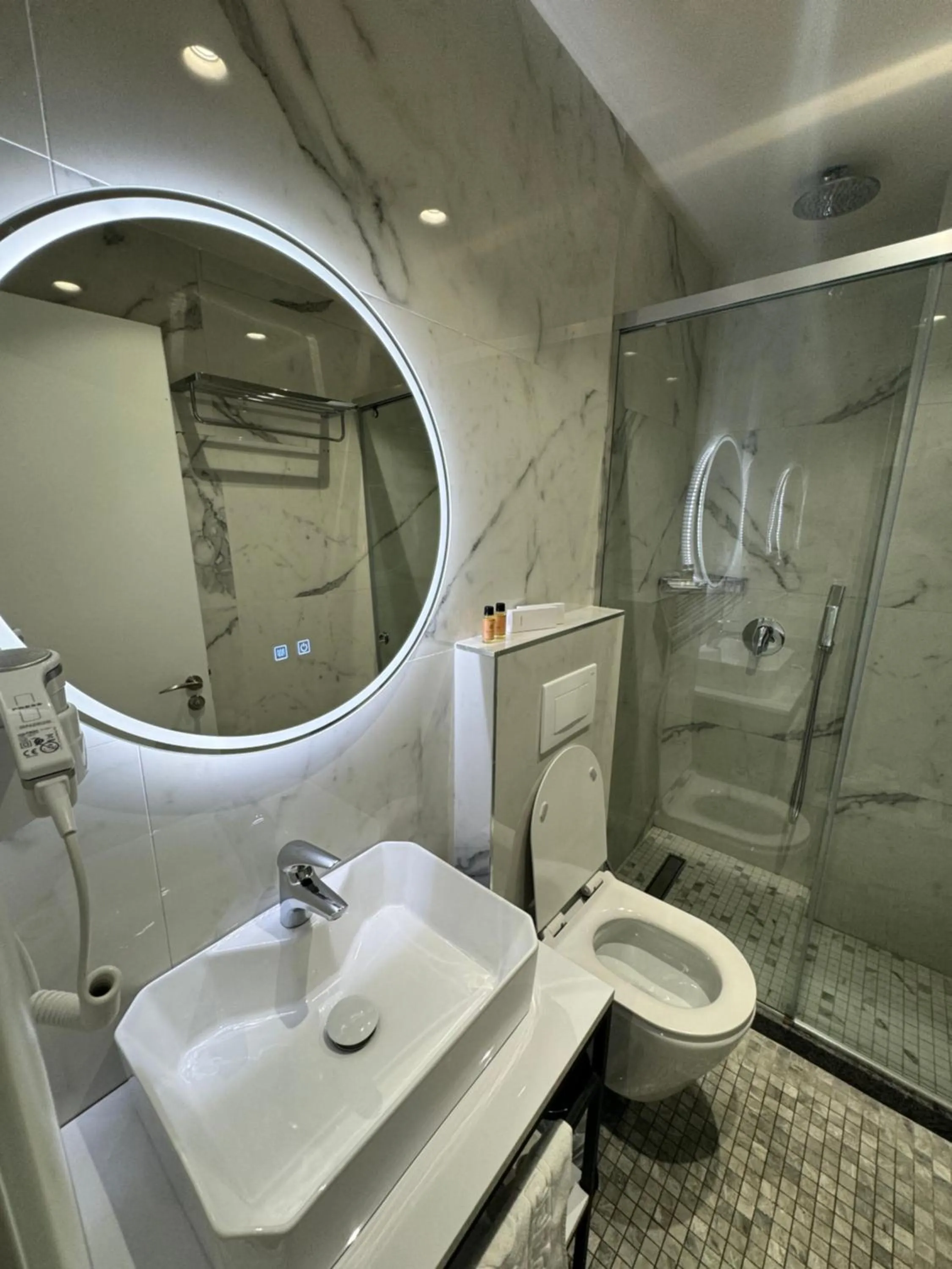 Shower in Festim Villa Hotel