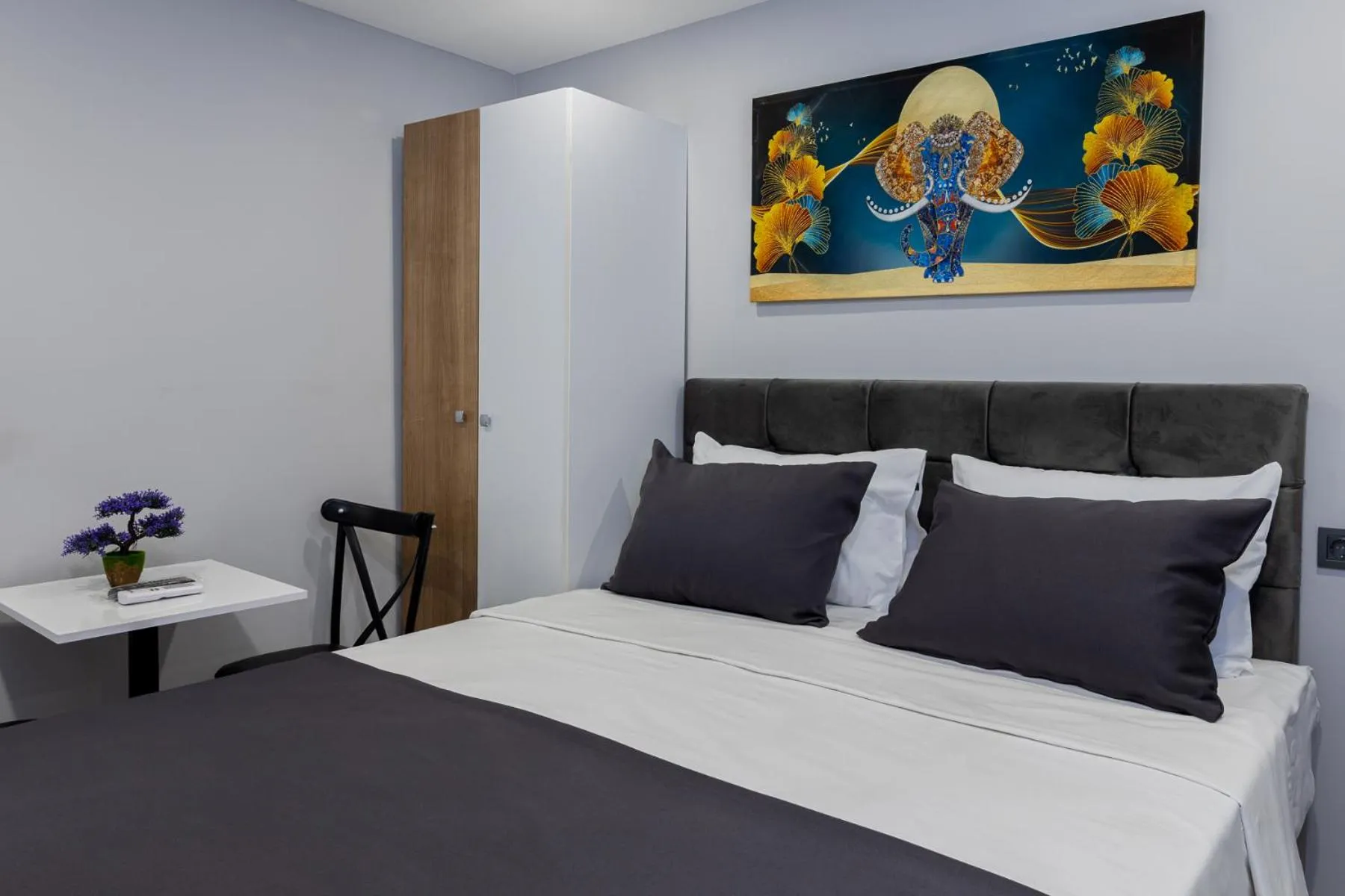 Bed in Aya Langa Guest House