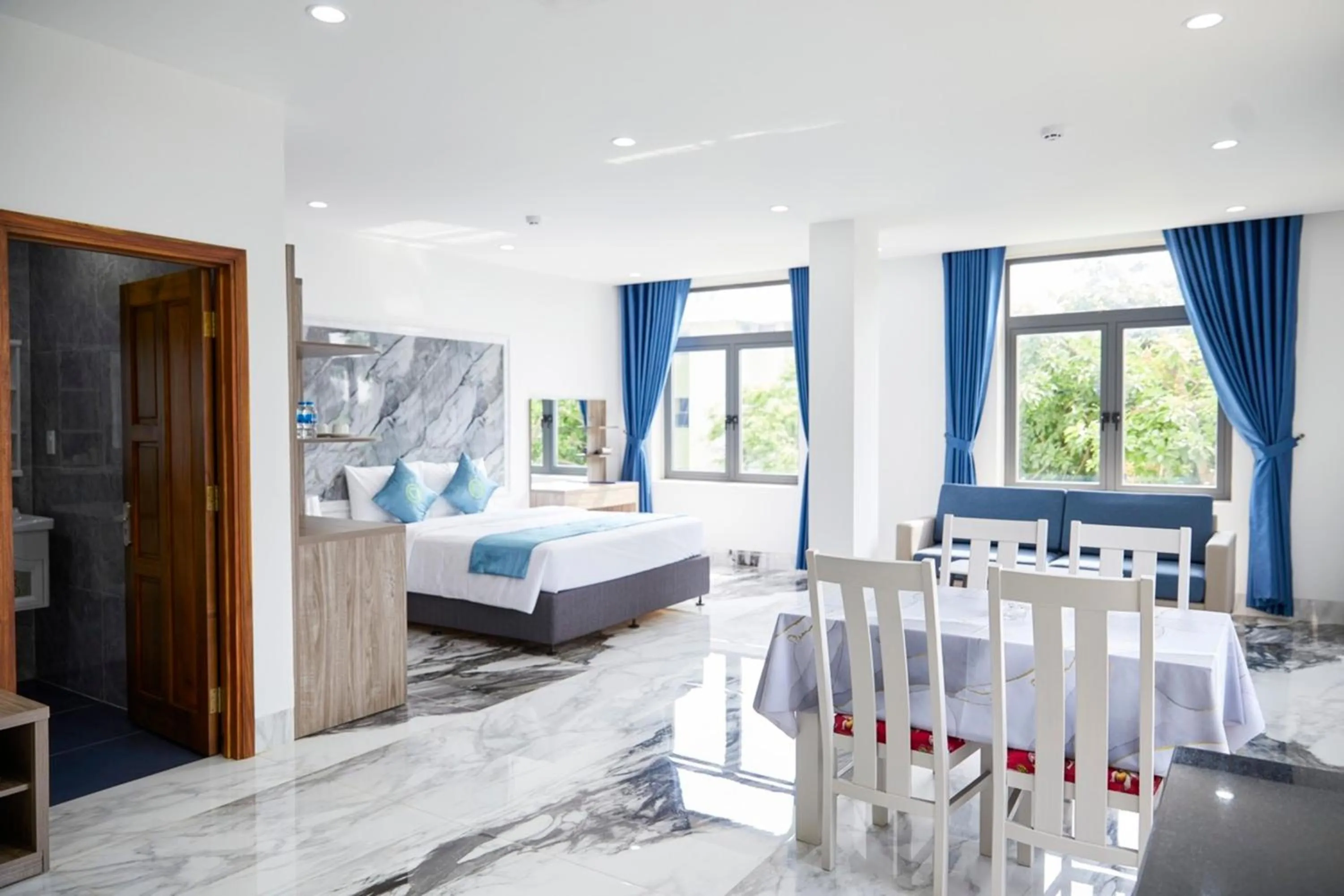 Bed in Khang Thịnh Hotel Long Thành