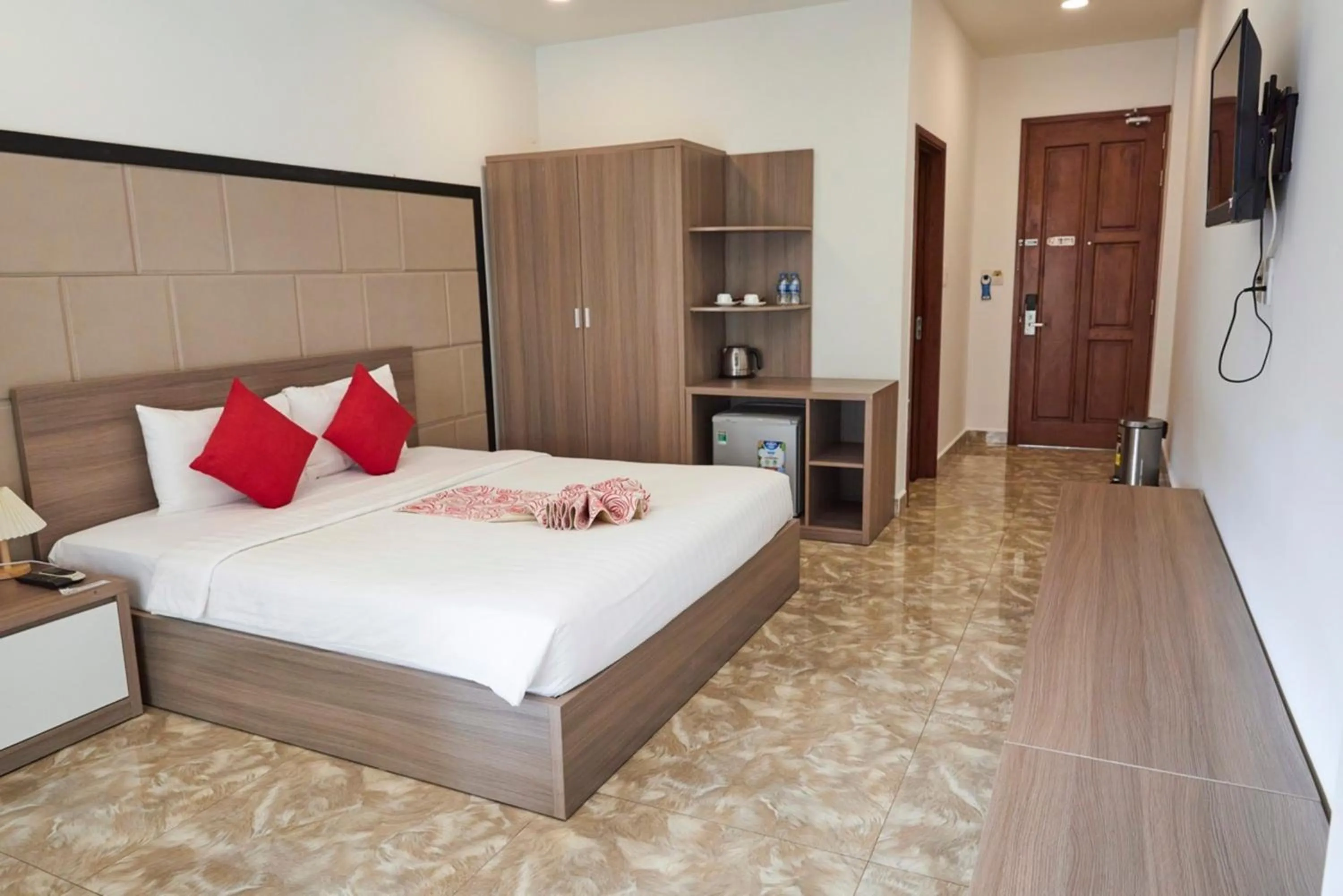 Bed in Khang Thịnh Hotel Long Thành