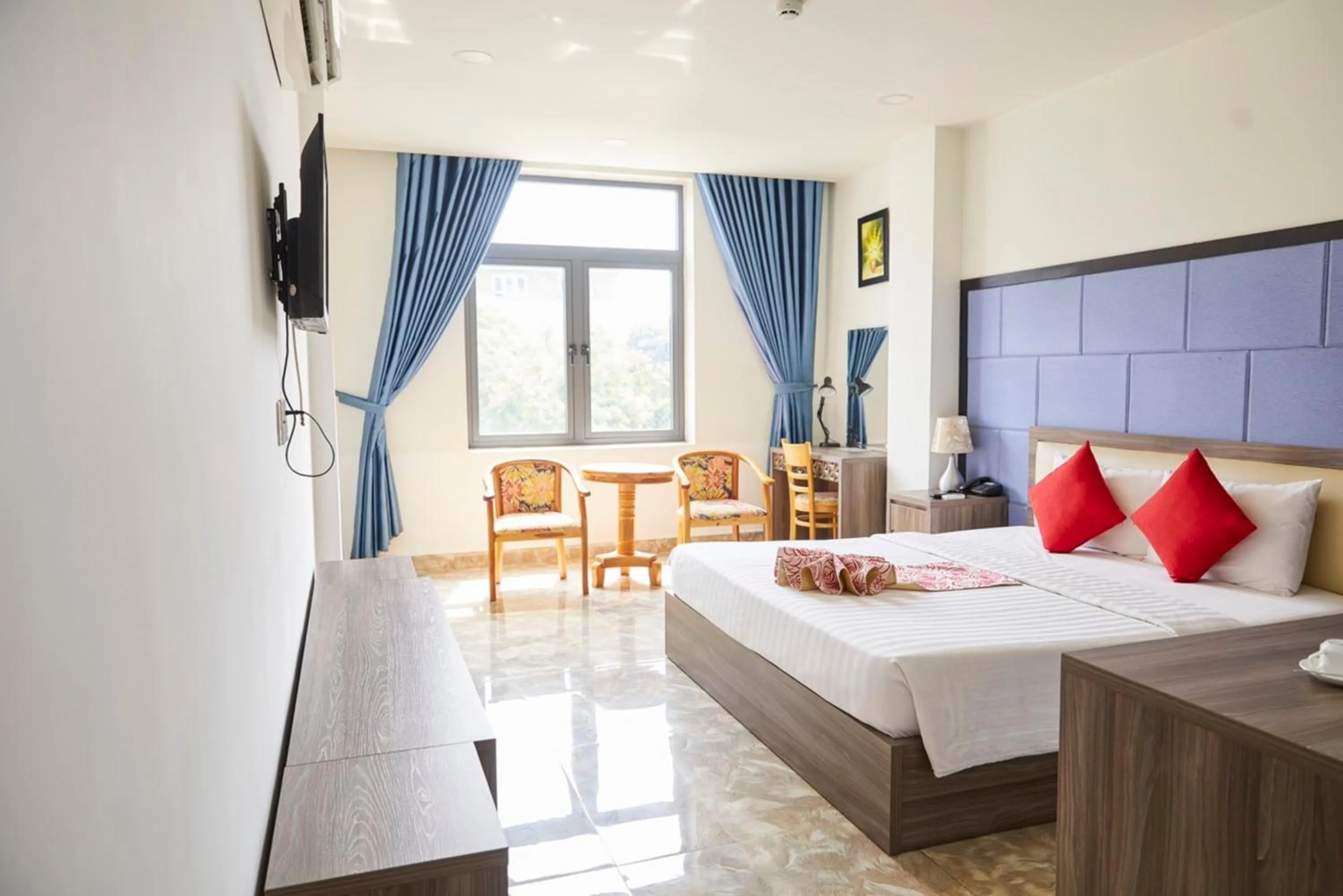 Bed in Khang Thịnh Hotel Long Thành