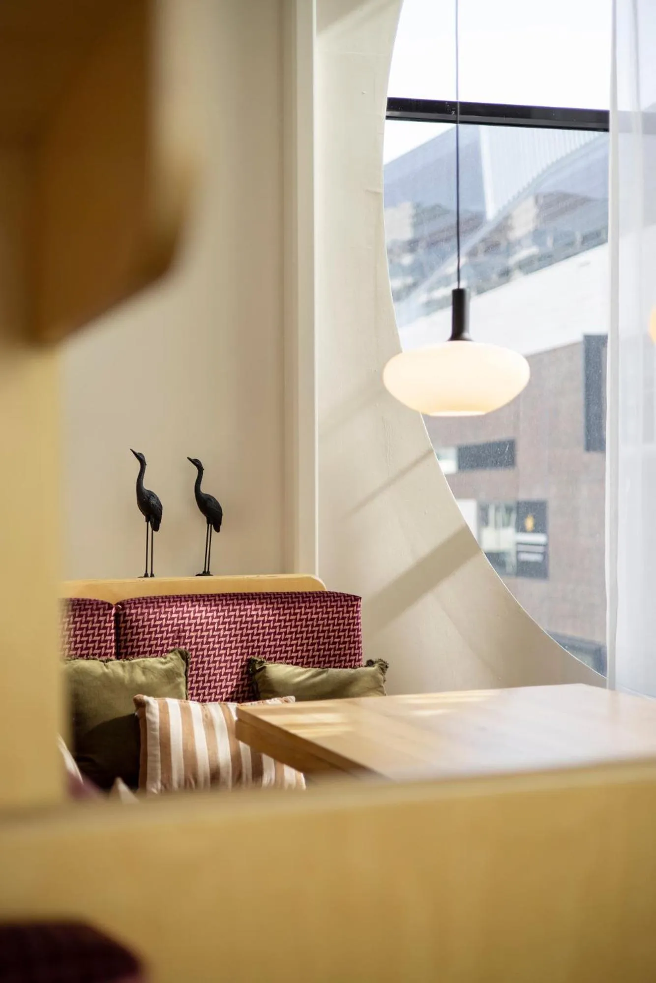 Seating area in COVE Centrum