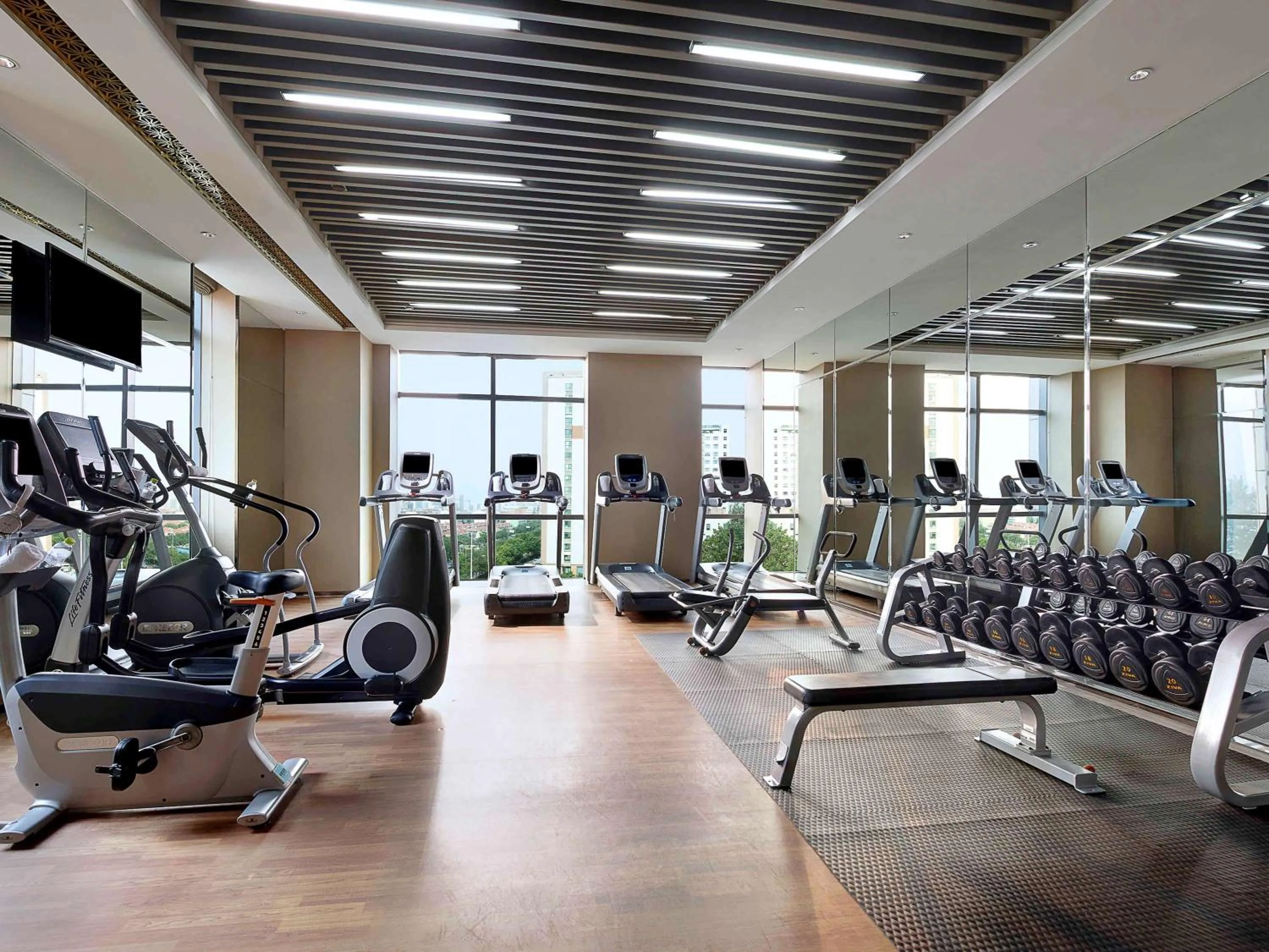 Fitness centre/facilities in Pullman Weifang