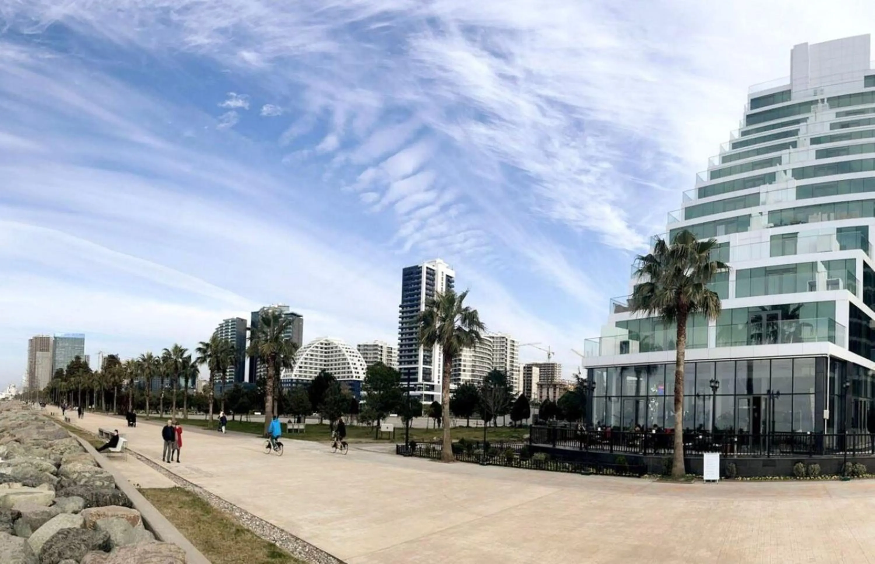Property building in Beachfront Batumi View Apartments by GLOBALSTAY