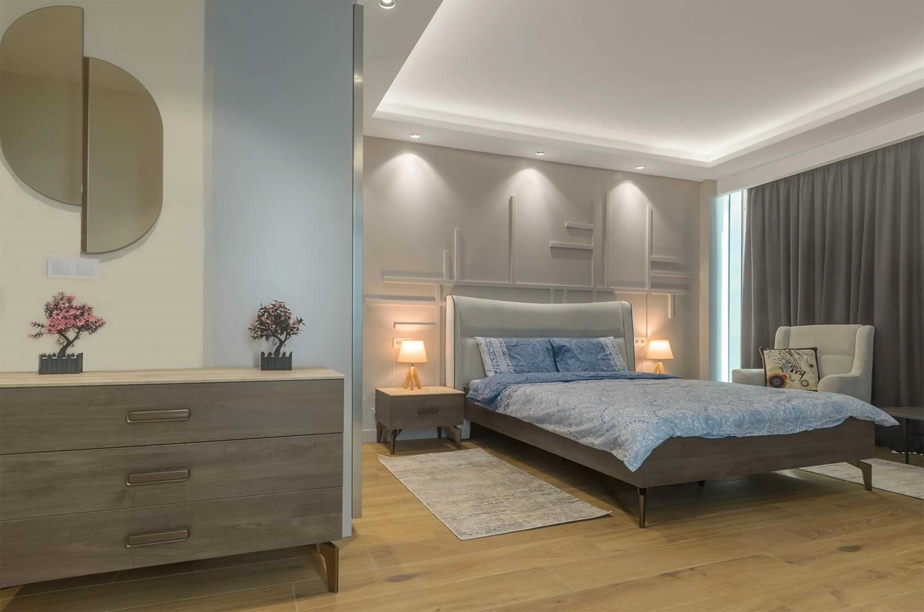 Bed in Beachfront Batumi View Apartments by GLOBALSTAY