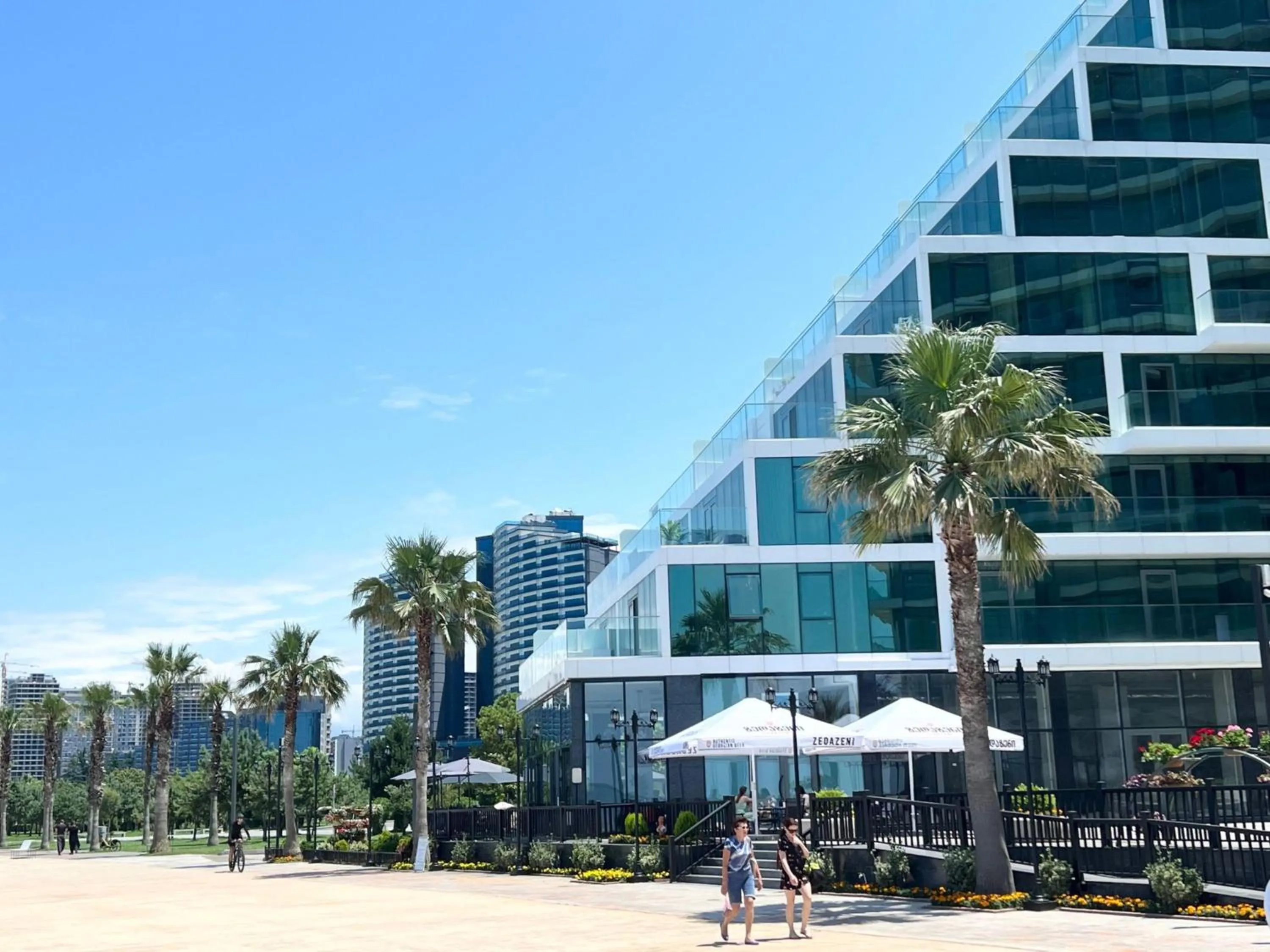 Property building in Beachfront Batumi View Apartments by GLOBALSTAY