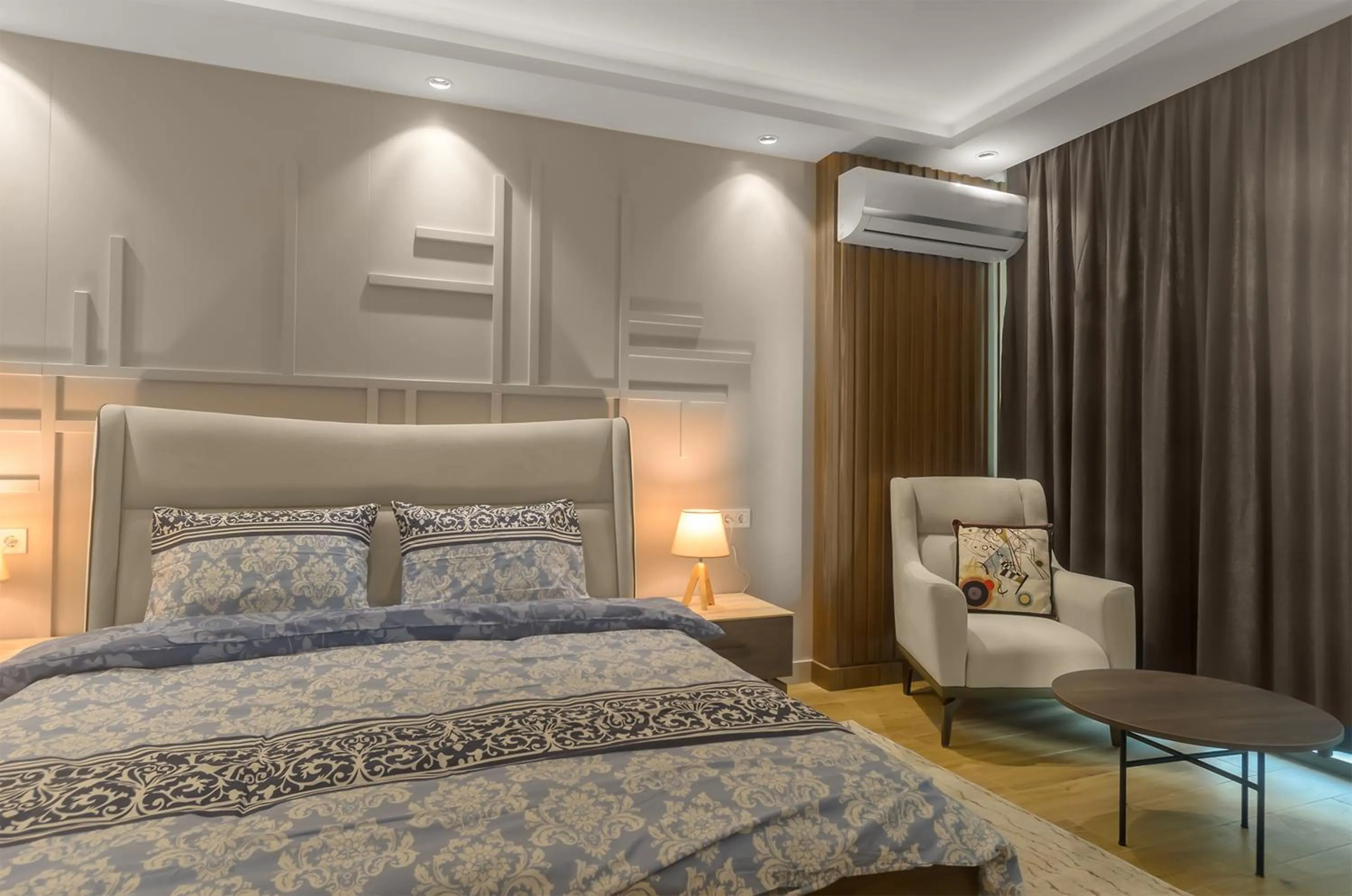 Bed in Beachfront Batumi View Apartments by GLOBALSTAY