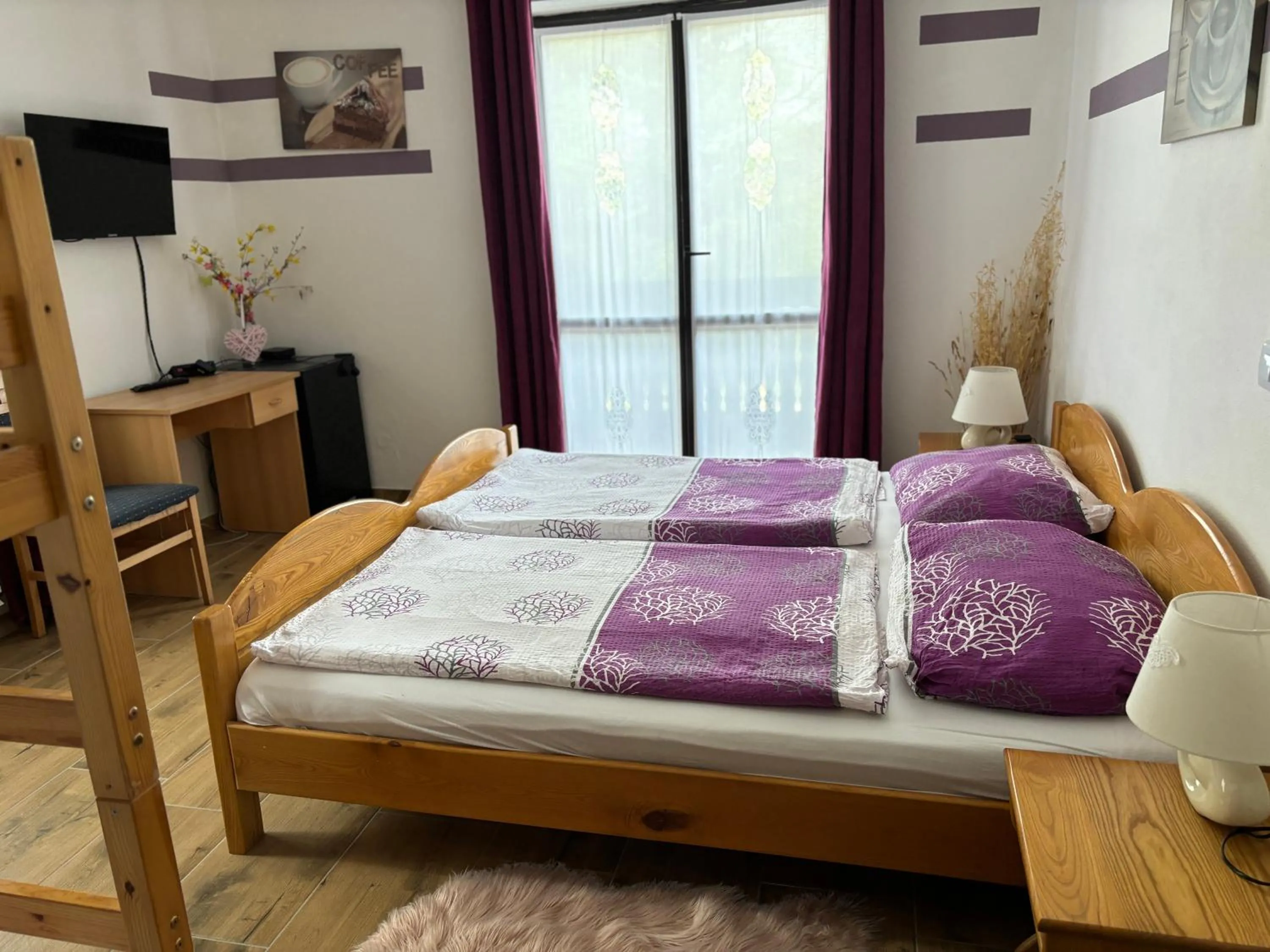Family Room with Balcony and Mountain View  - single occupancy in Guest House Kmečki Hram FORTUNA