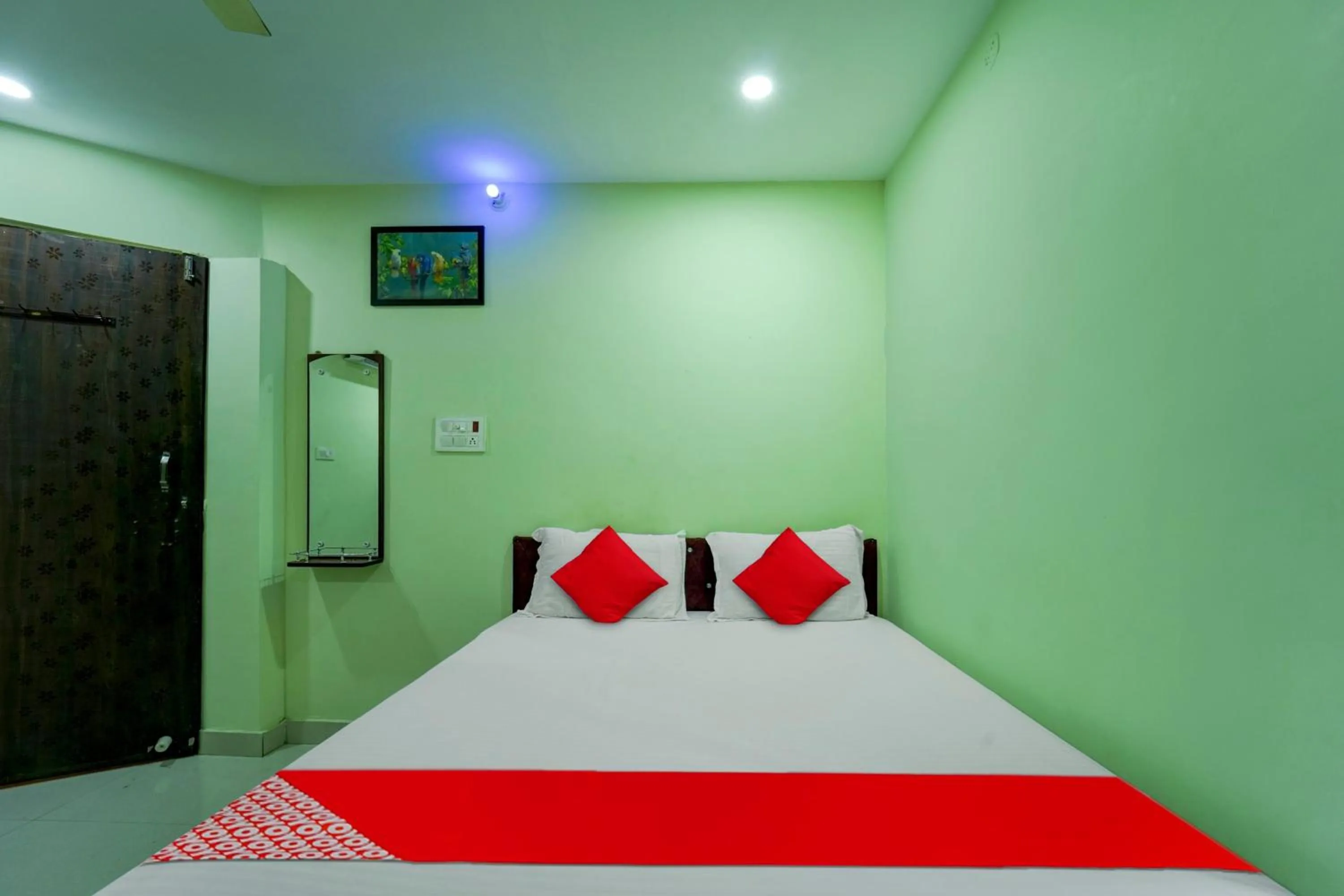 Bedroom in HOTEL O BHAGMATI GARDEN GUEST HOUSE