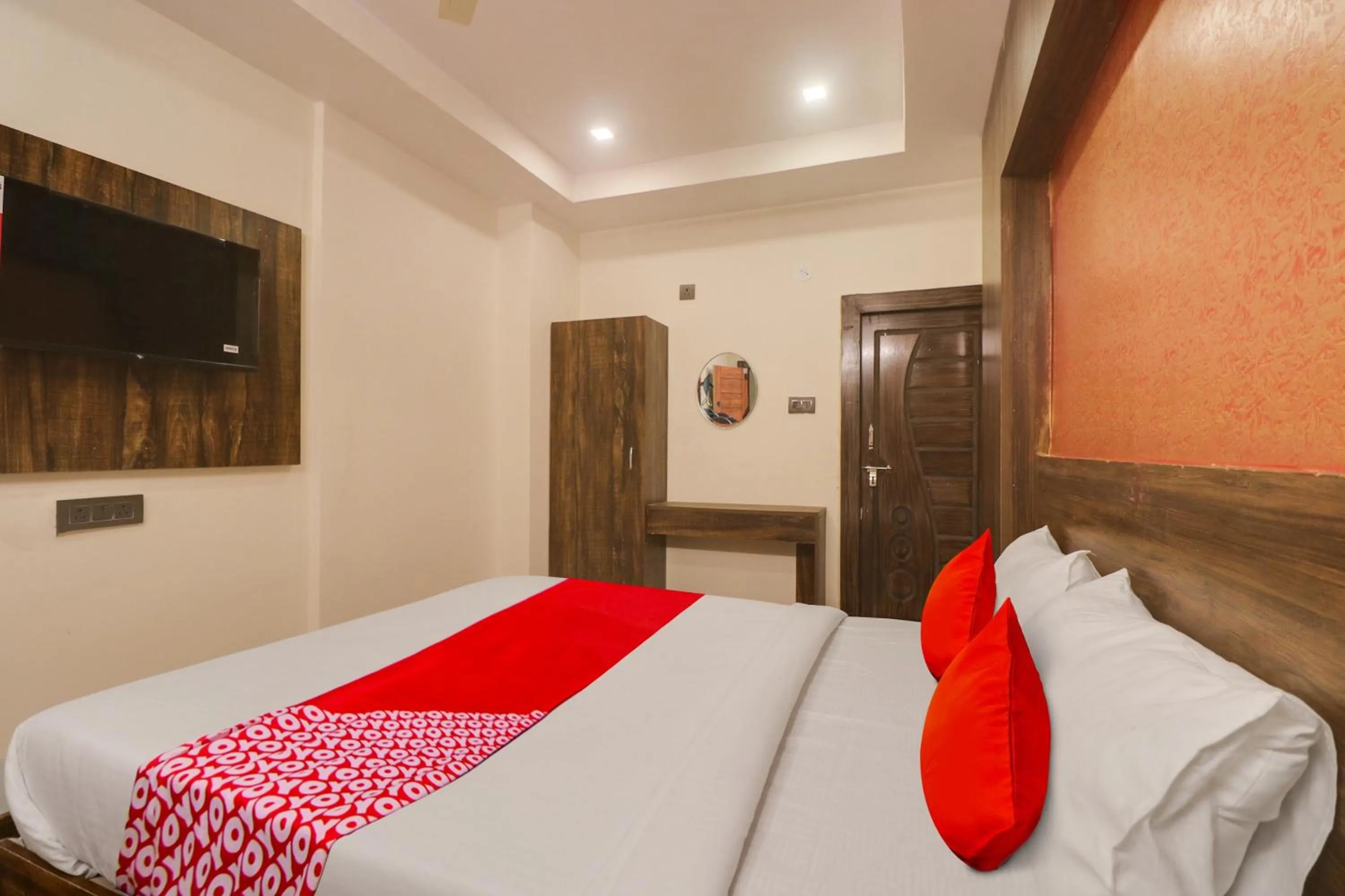 Bedroom in Hotel O R Square Grand