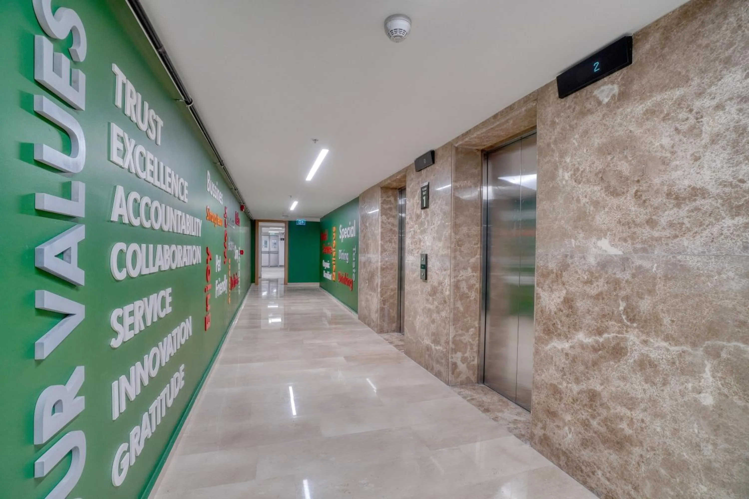 Decorative detail in İbos Hotels Izmir