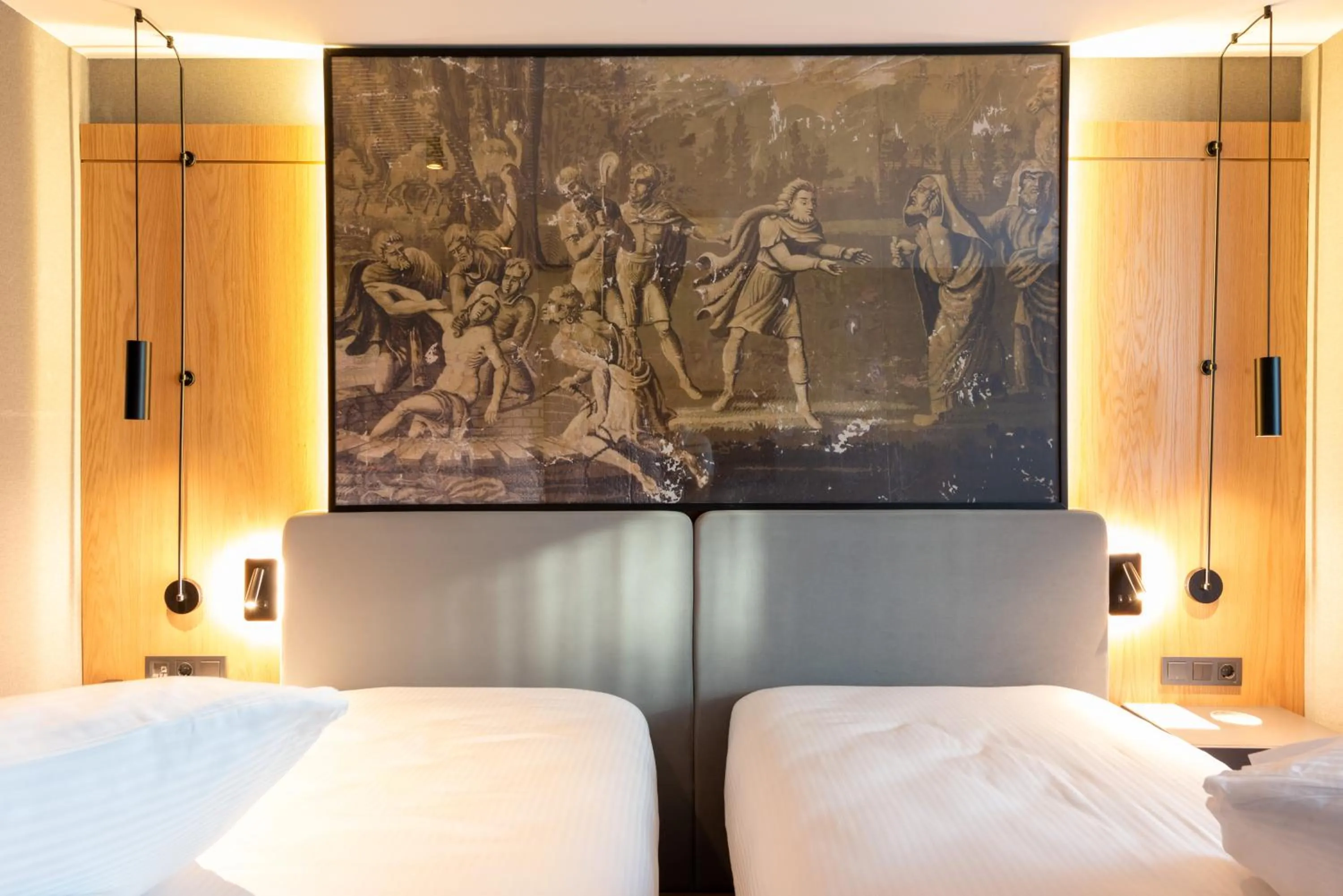 Bed in İbos Hotels Izmir