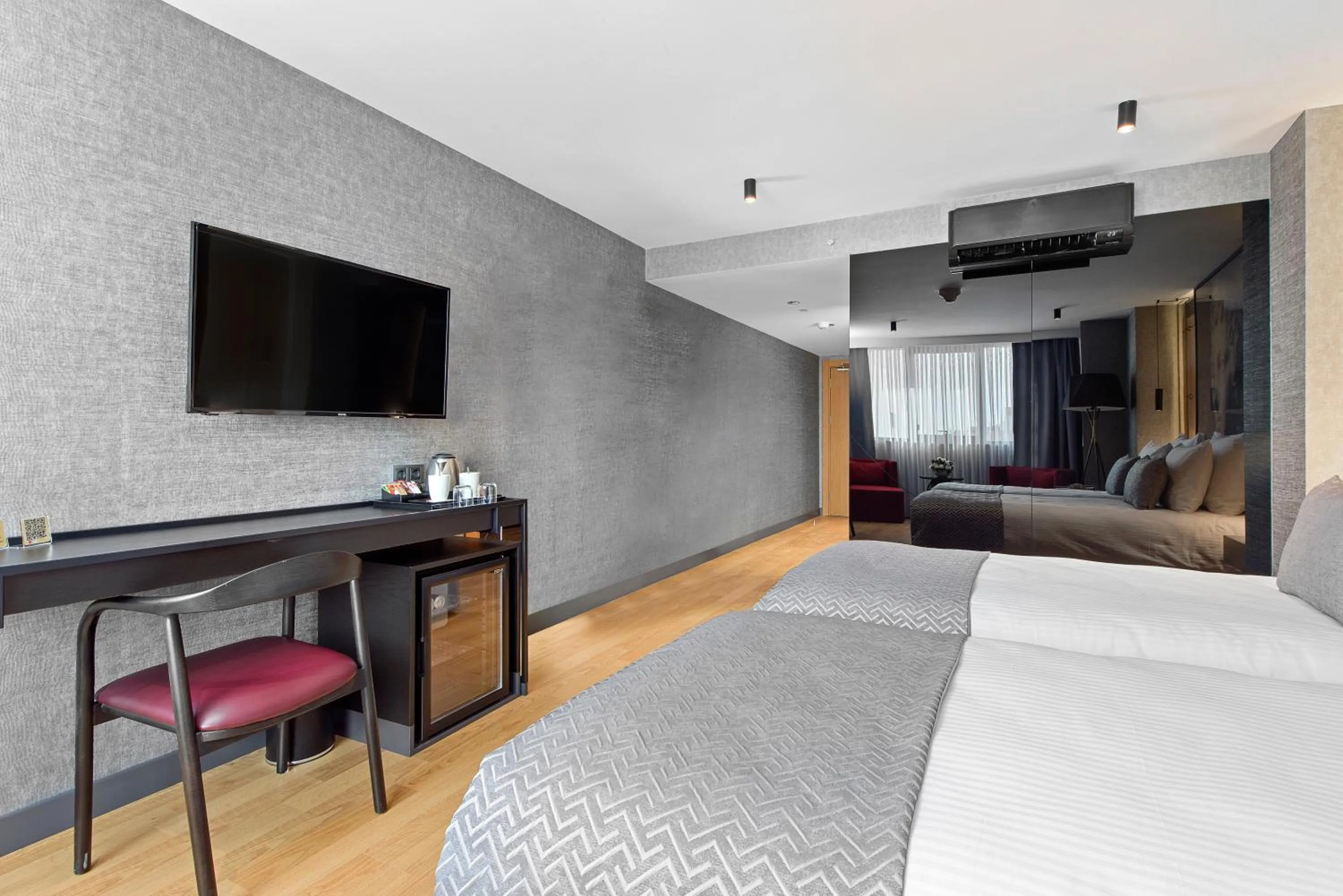 Bed in İbos Hotels Izmir