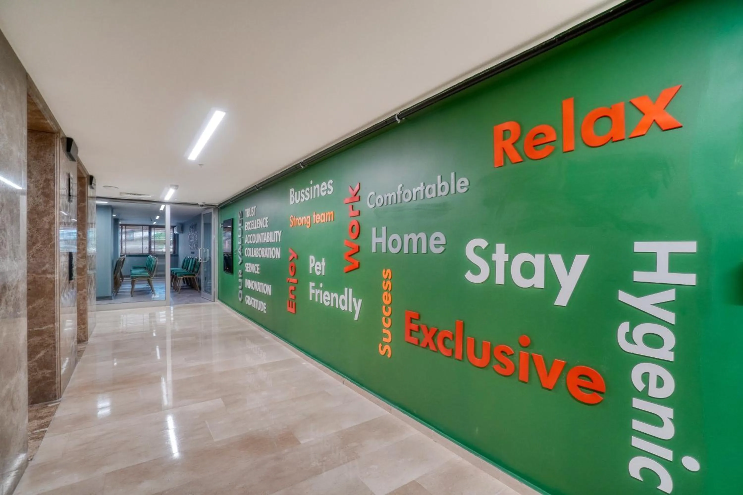 Logo/Certificate/Sign in İbos Hotels Izmir