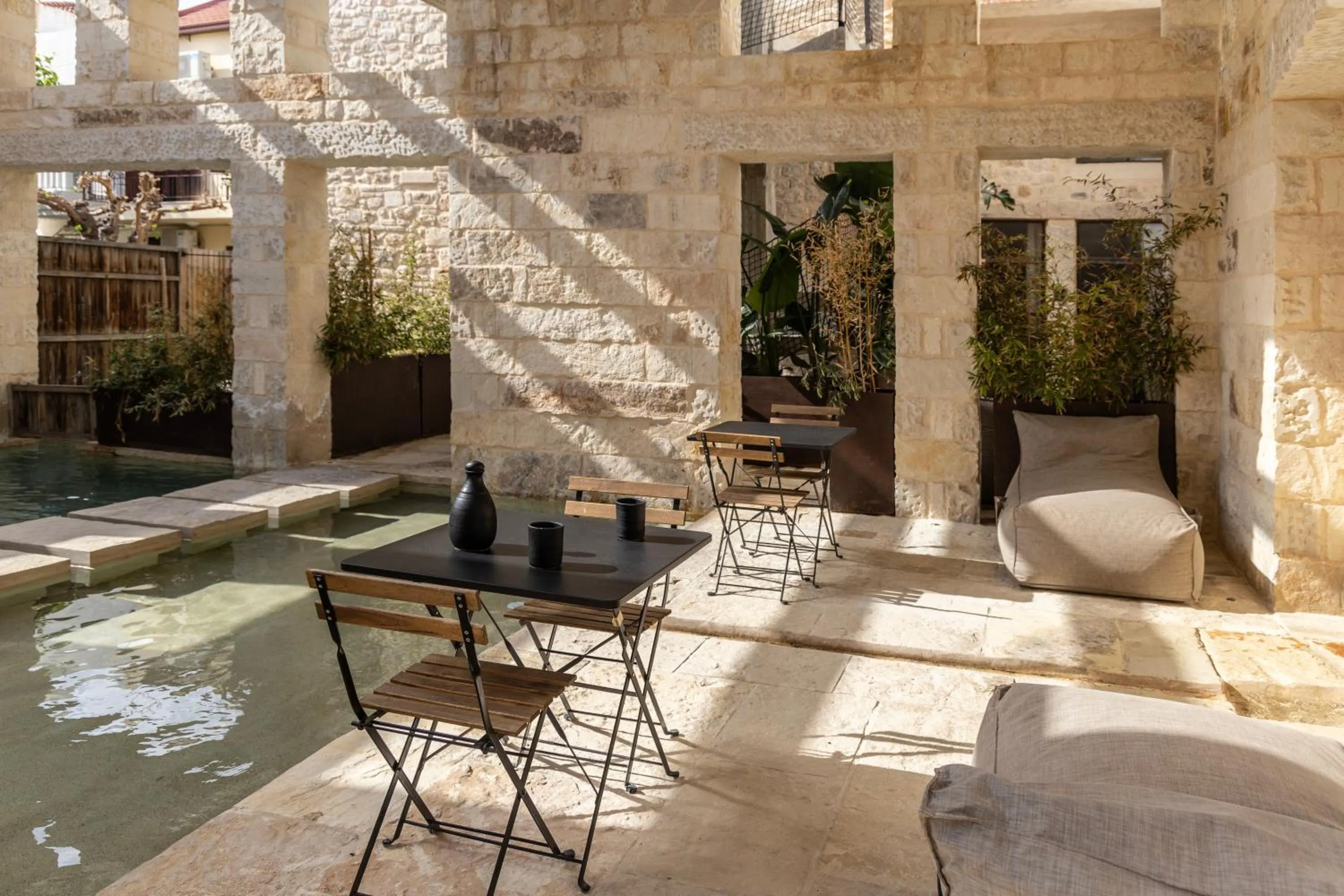 Seating area in Amalen Suites Adults Only