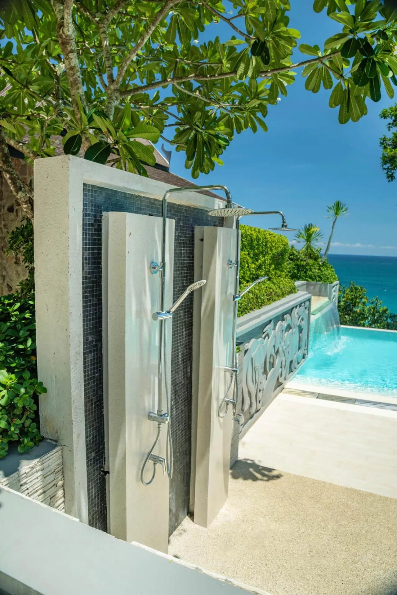 Shower in Villa La Prana