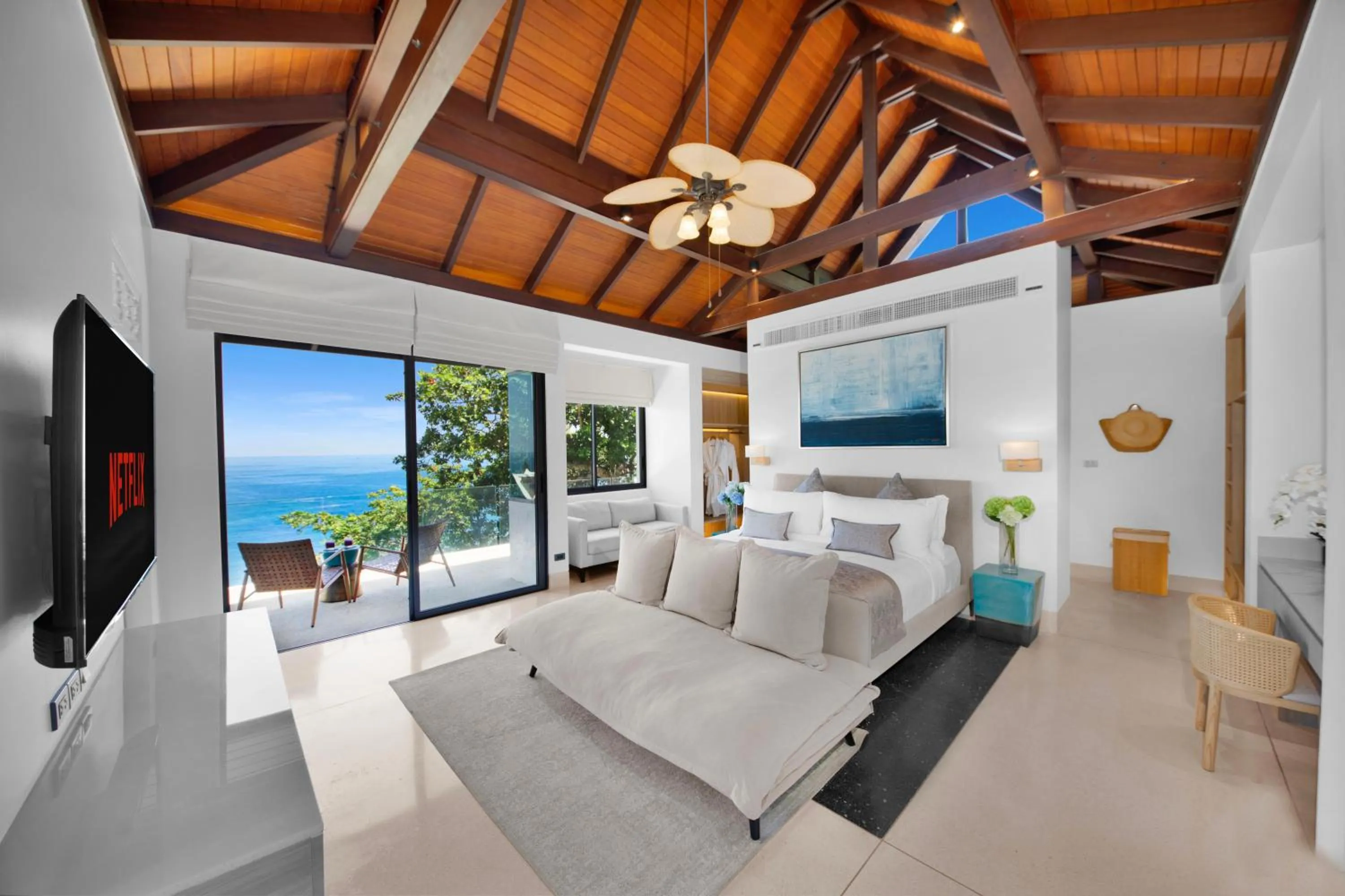 Bed in Villa La Prana