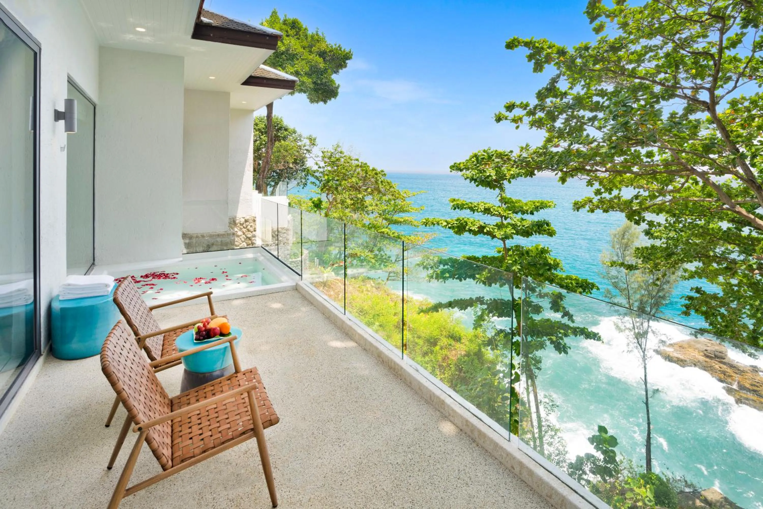 Balcony/Terrace in Villa La Prana