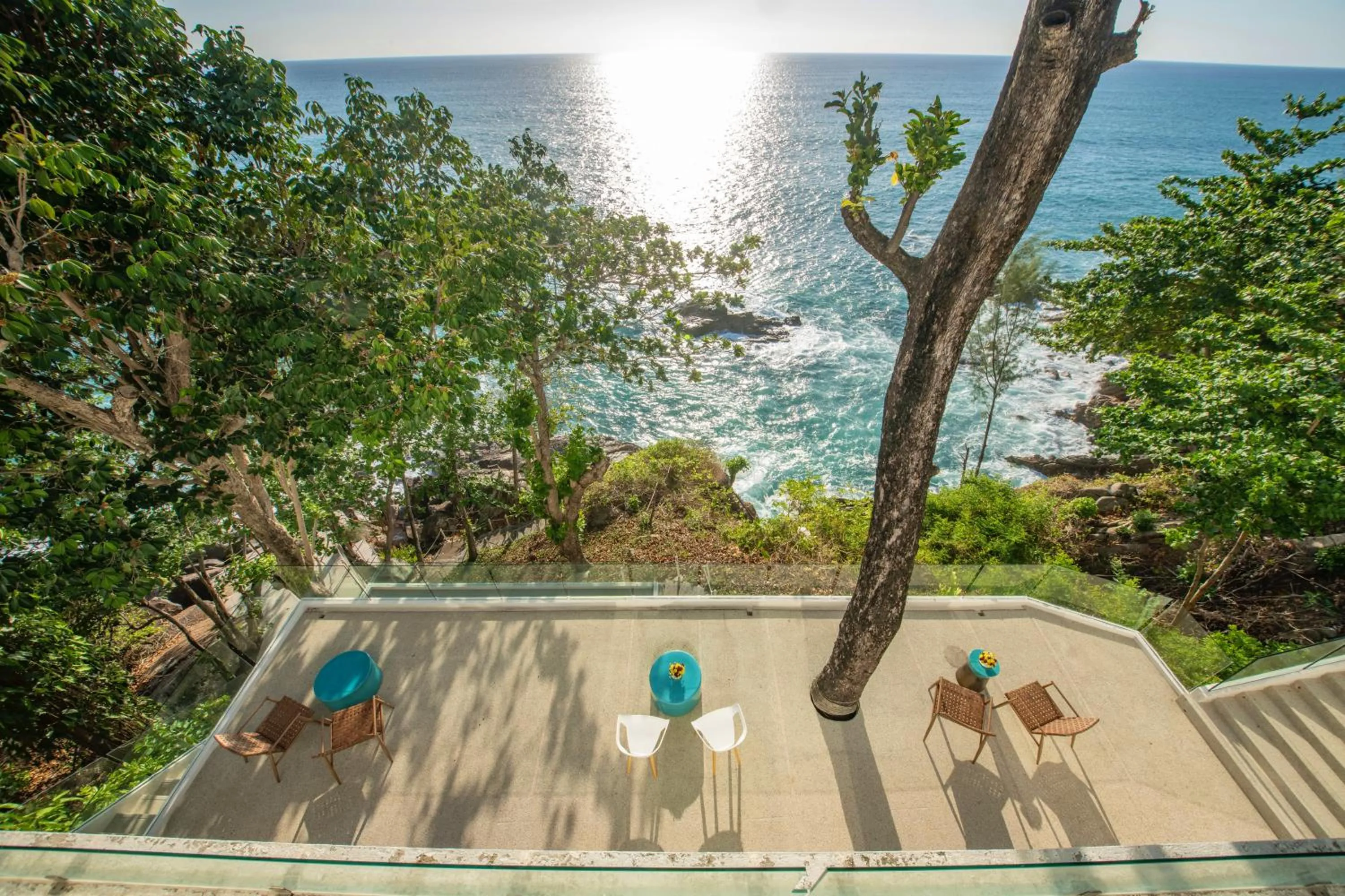 Balcony/Terrace in Villa La Prana