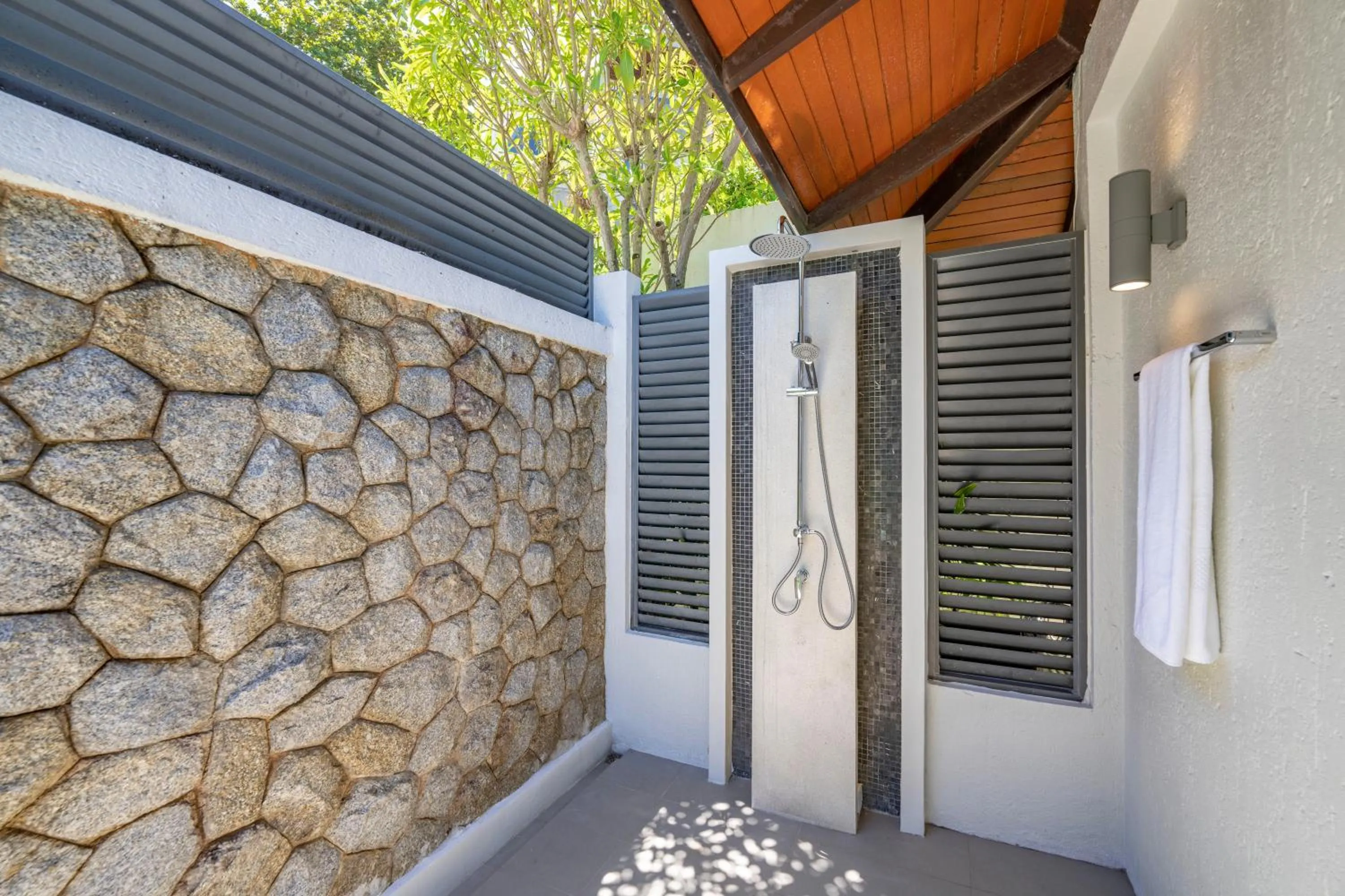 Shower in Villa La Prana