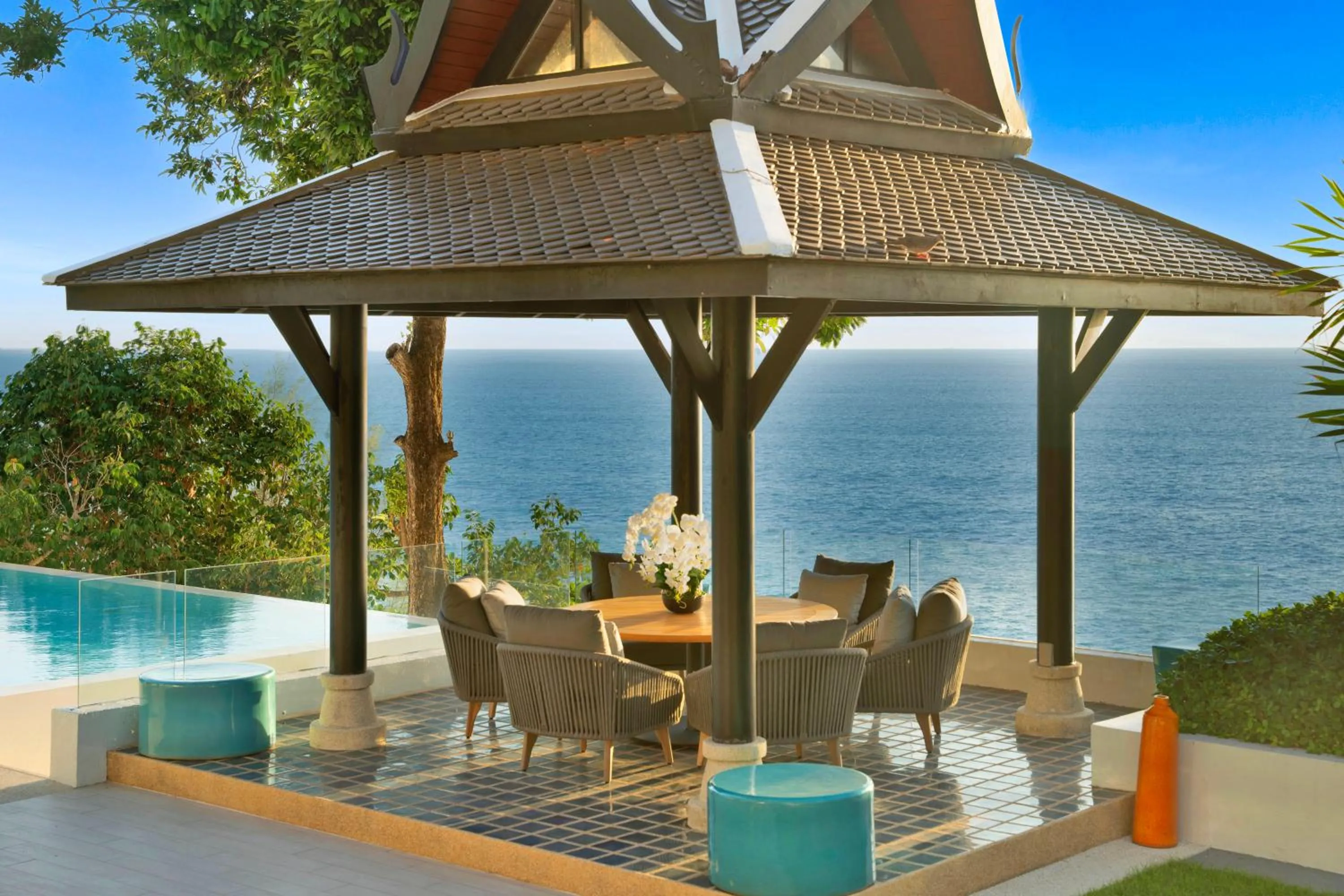 Dining area in Villa La Prana