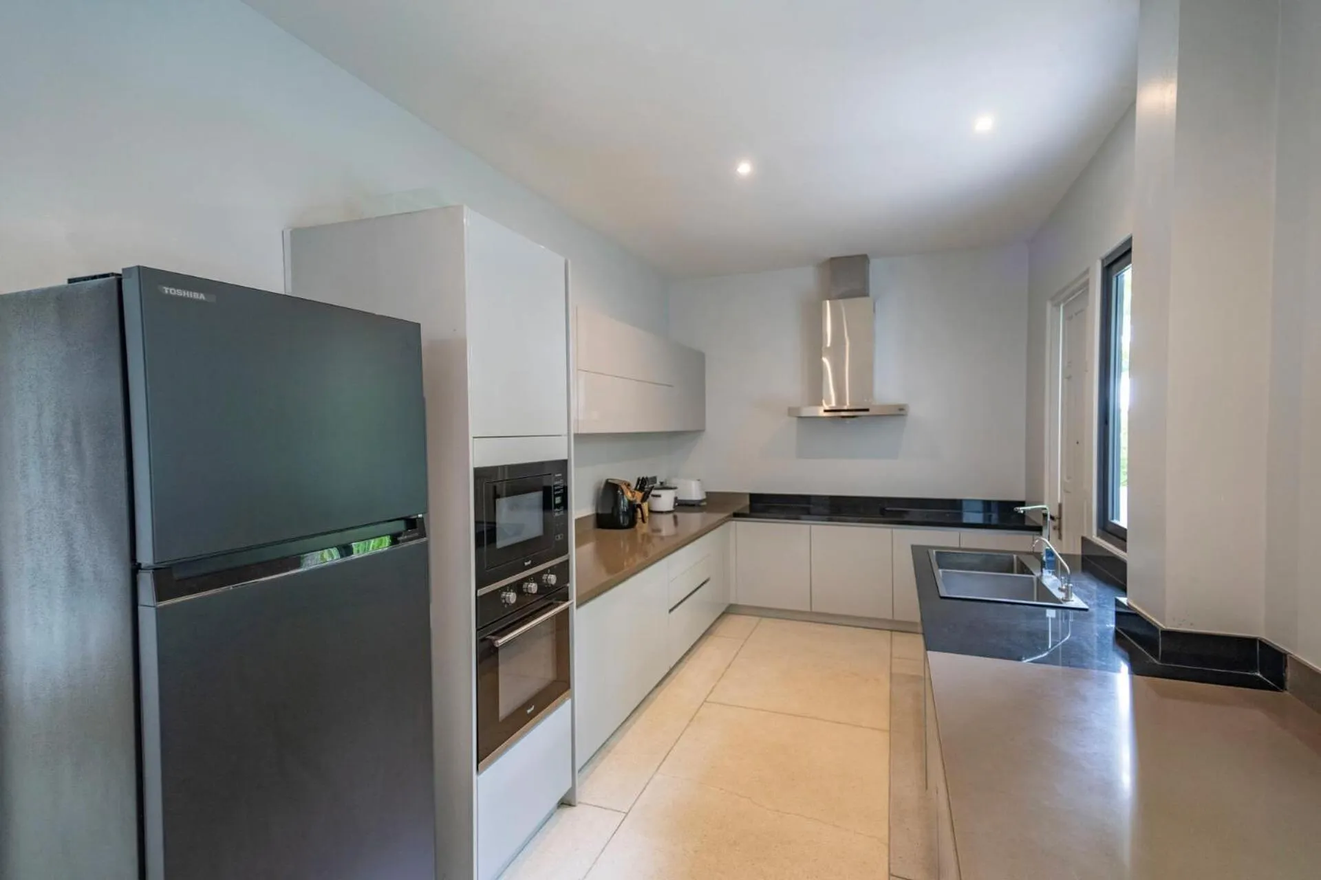 Kitchen or kitchenette in Villa La Prana