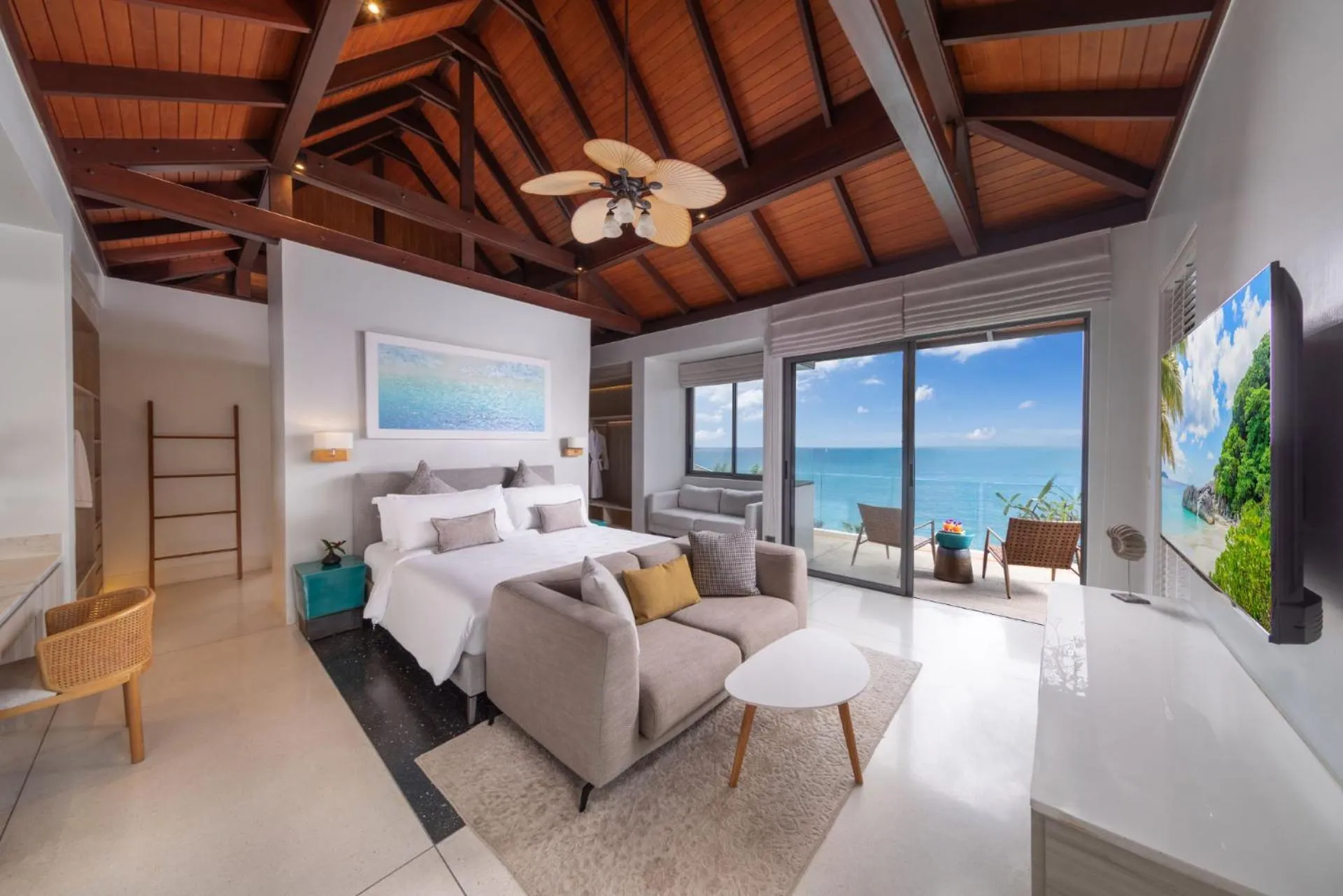 Bed in Villa La Prana