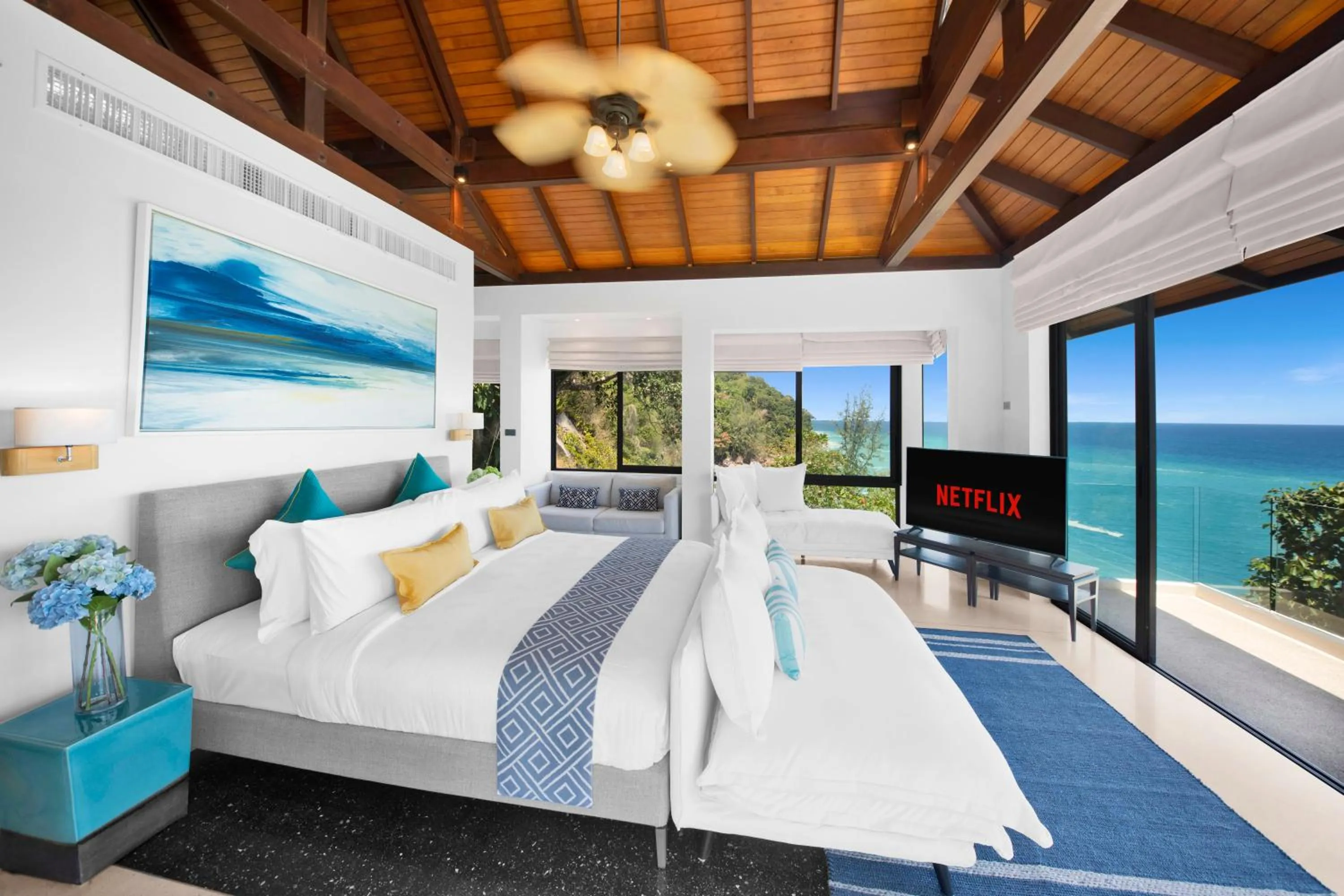 Bed in Villa La Prana