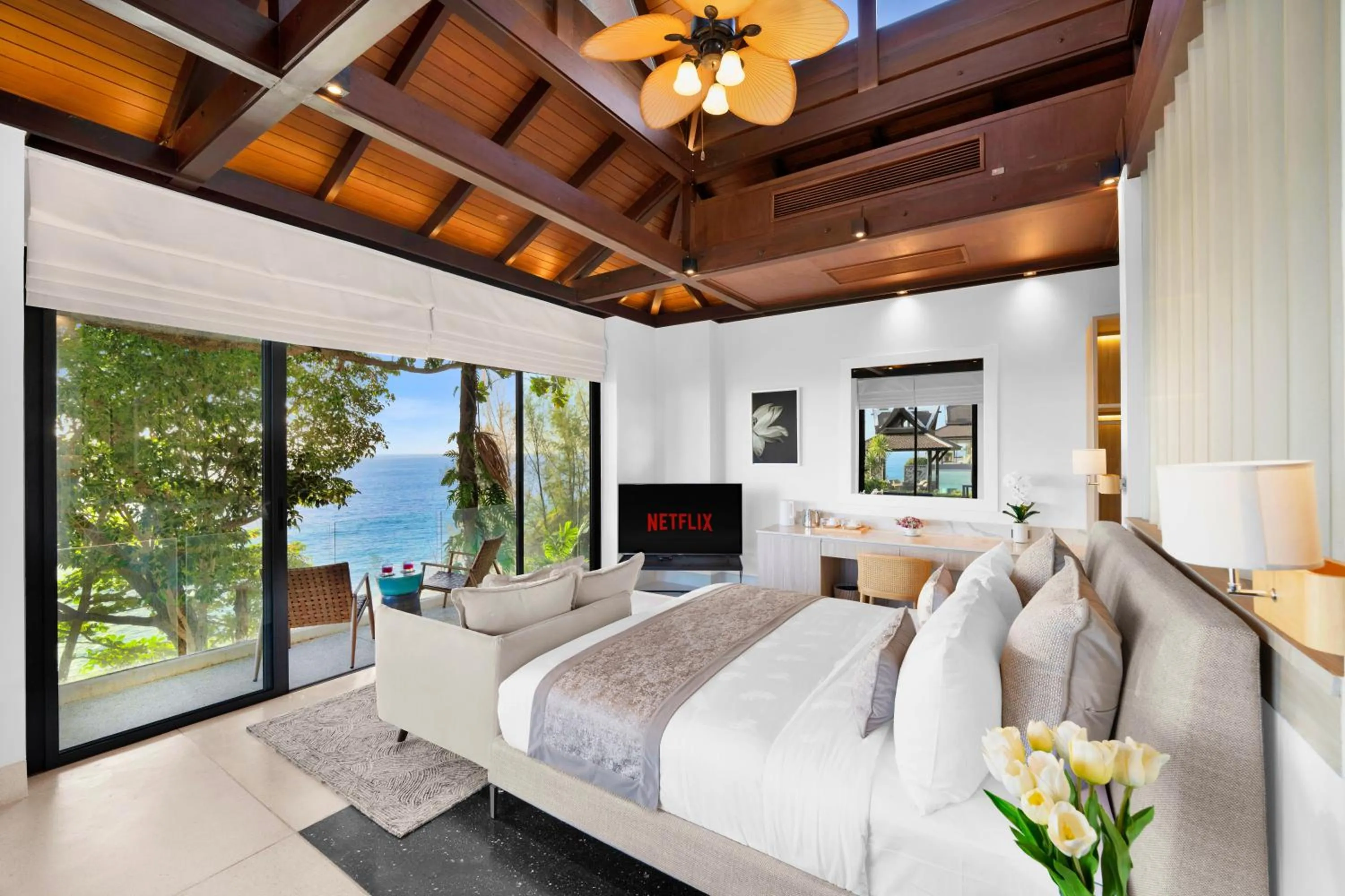 Bed in Villa La Prana