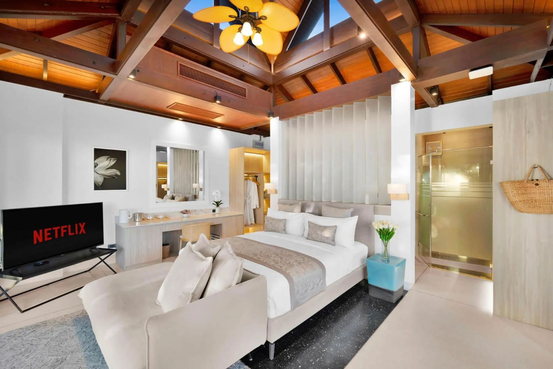 Bed in Villa La Prana