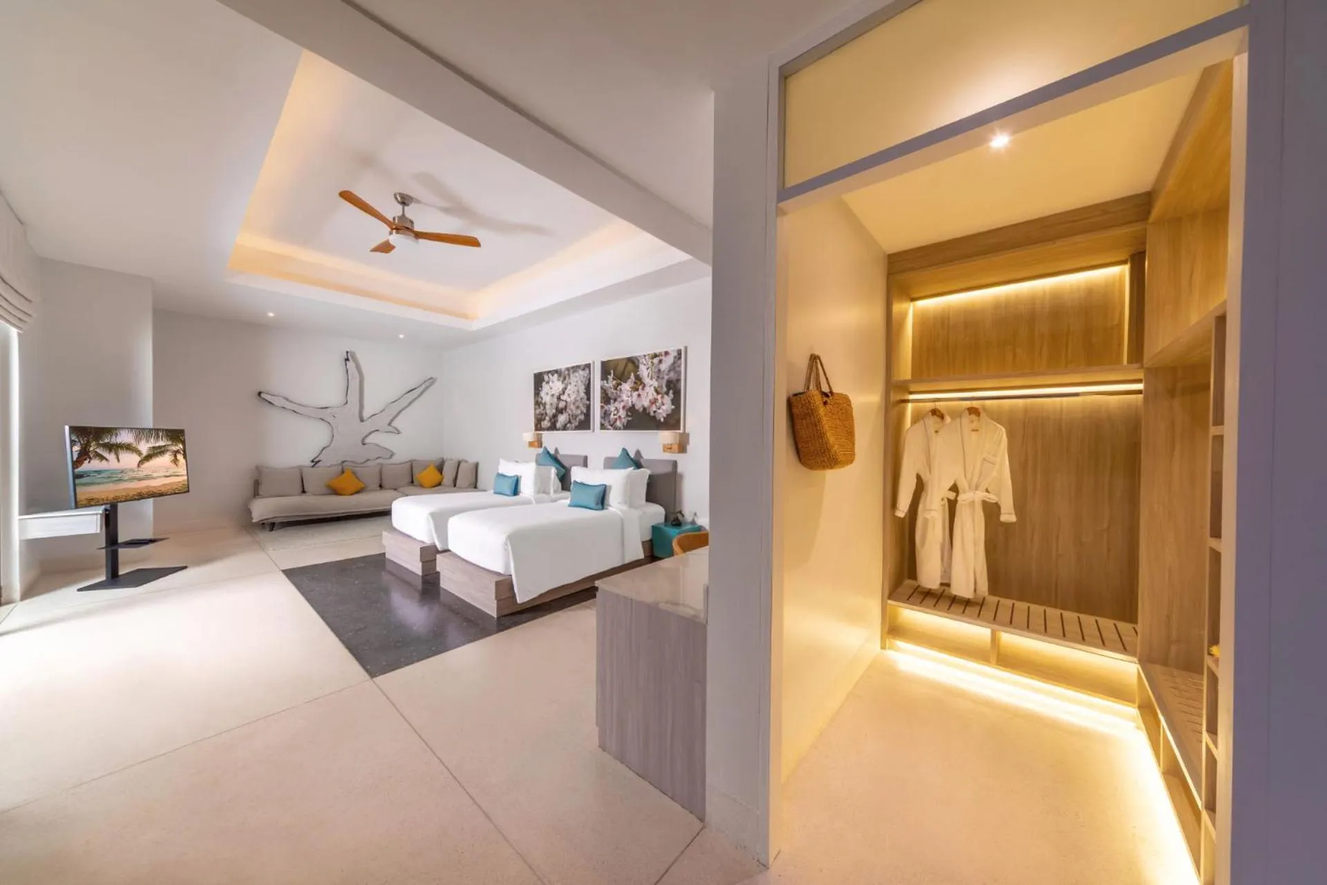 Bed in Villa La Prana