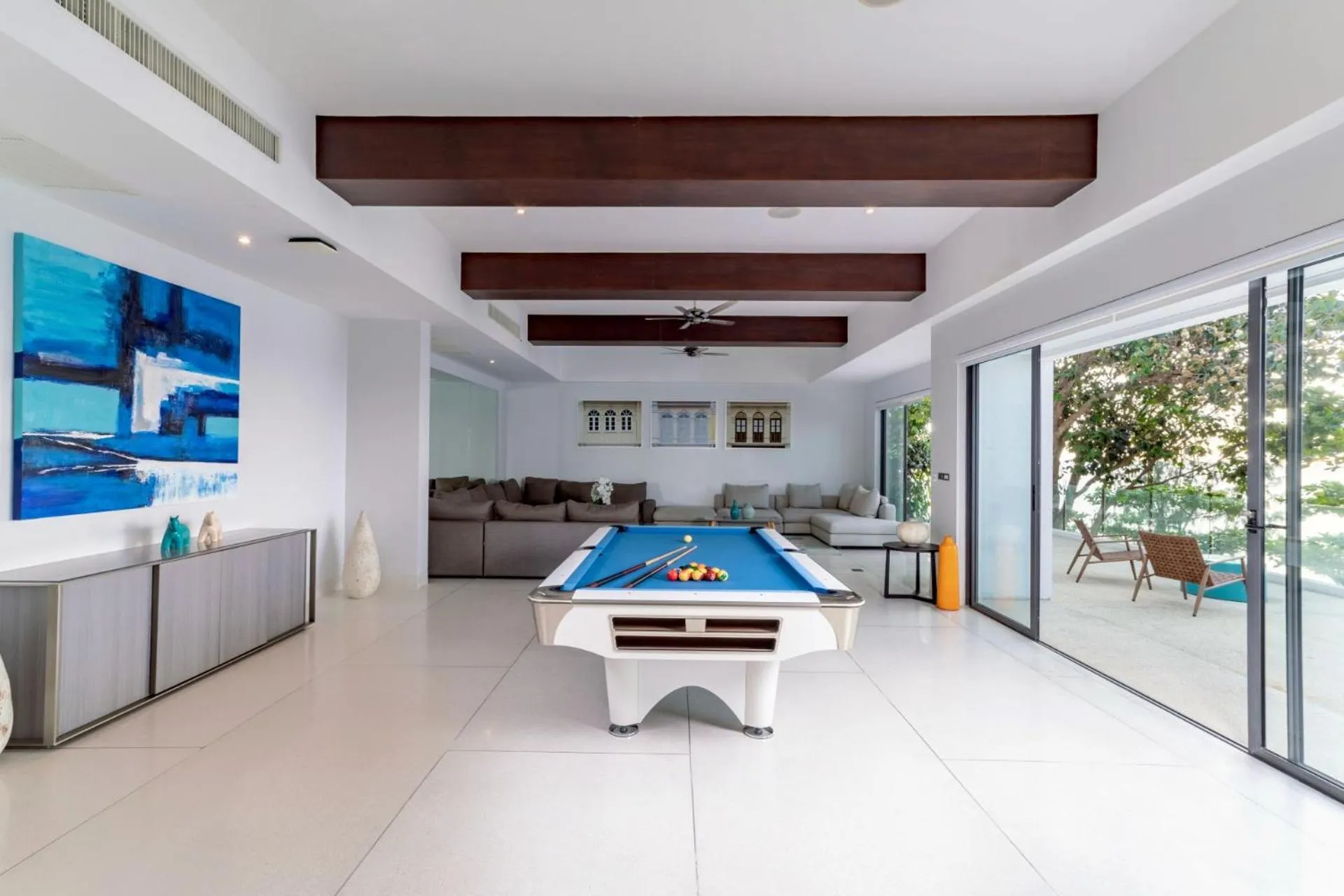 Billiard in Villa La Prana