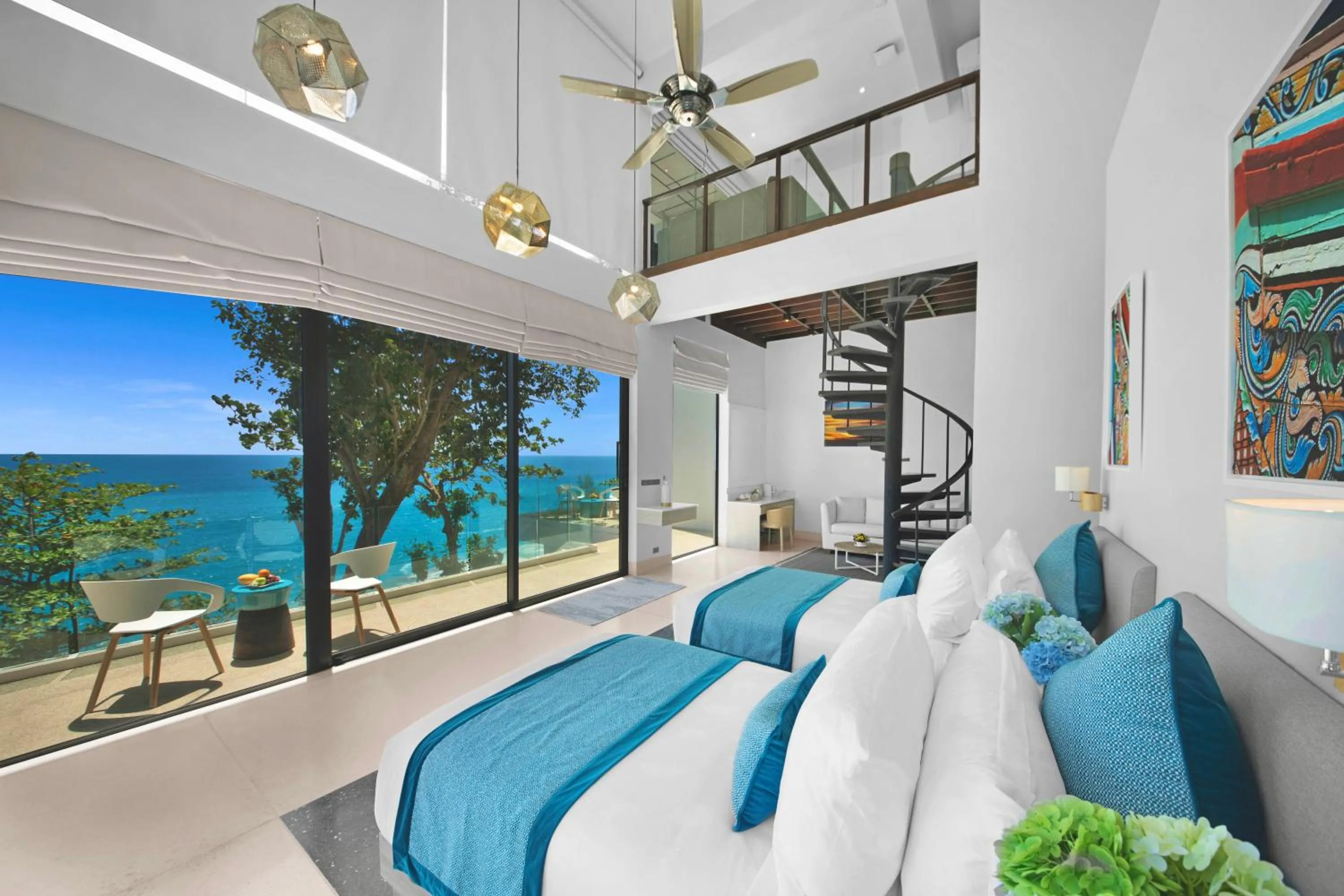 Bed in Villa La Prana