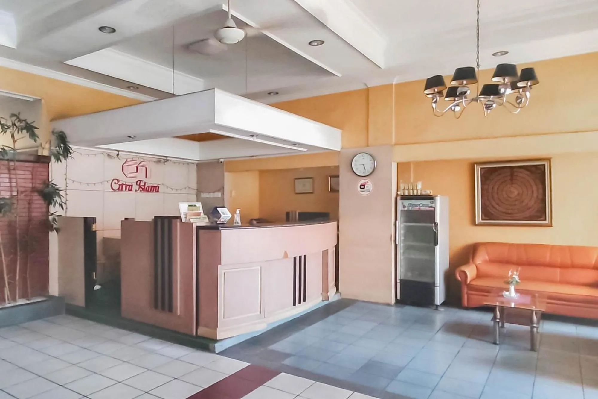 Lobby or reception in Hotel Syariah Citra Nusantara Balikpapan
