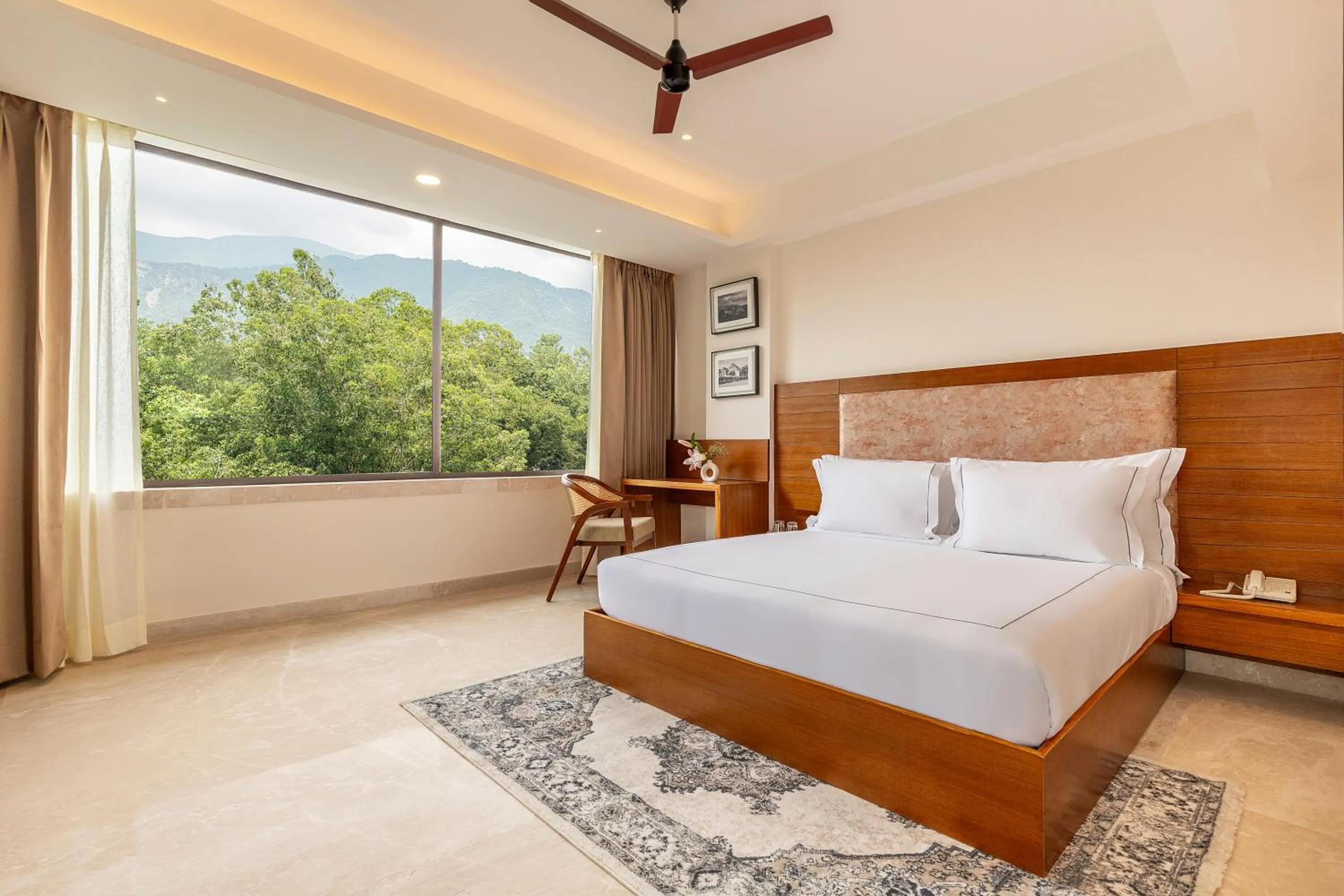 View (from property/room), Bed in The Prominence Mussoorie Road Dehradun