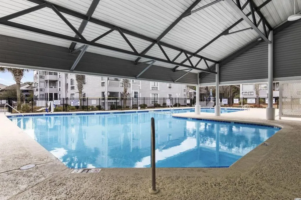 Swimming pool in A Day at the Dunes! Shore Drive NMB