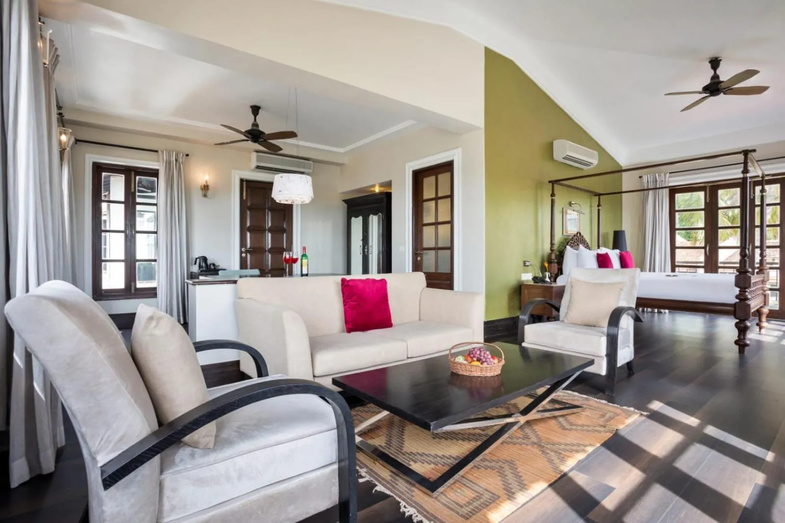 Seating area in Sol De Goa