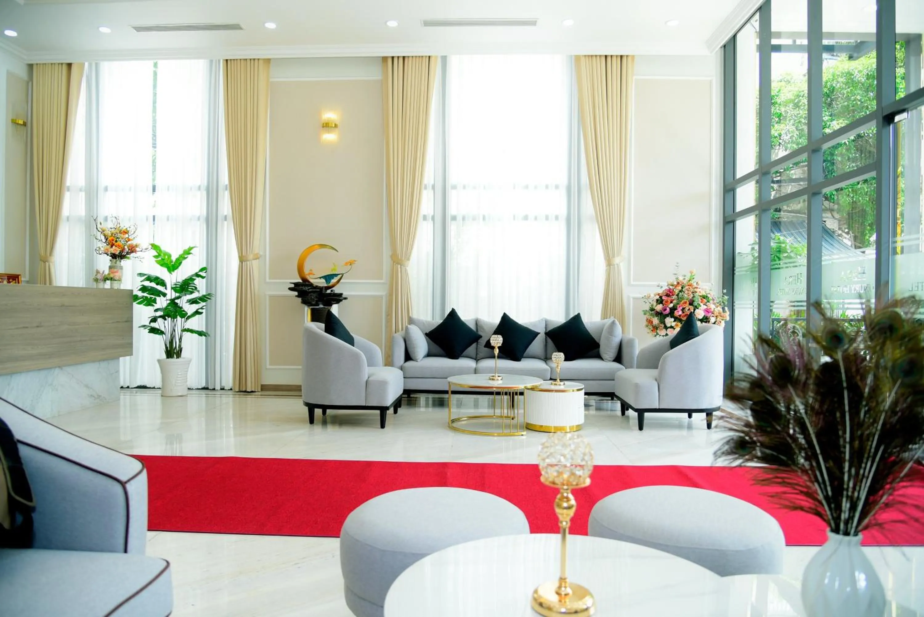 Living room in Hera Luxury Hotel