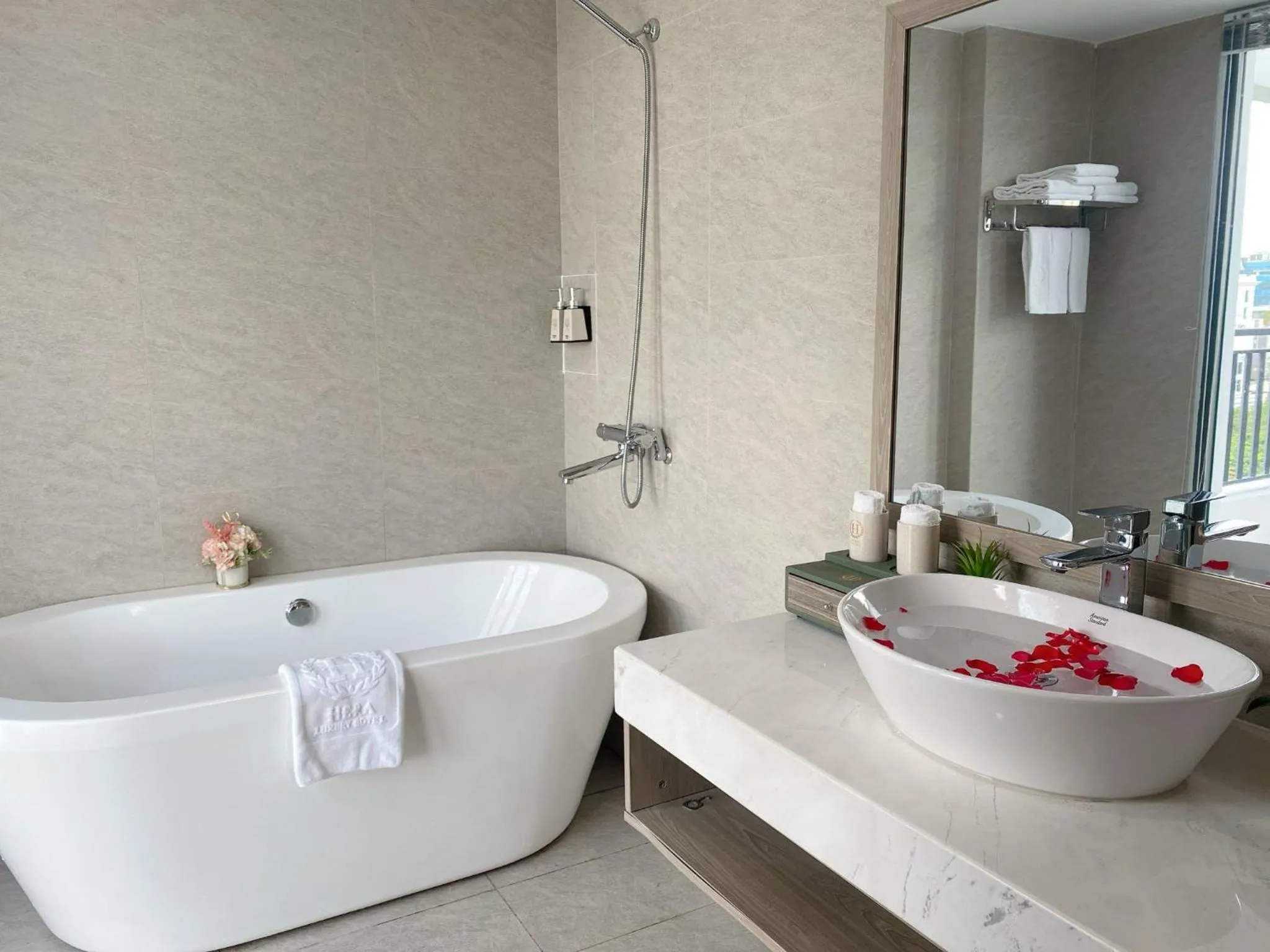 Bathroom in Hera Luxury Hotel