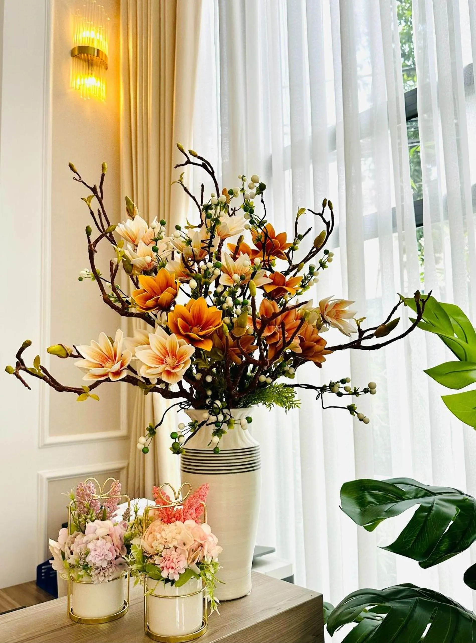 Decorative detail in Hera Luxury Hotel