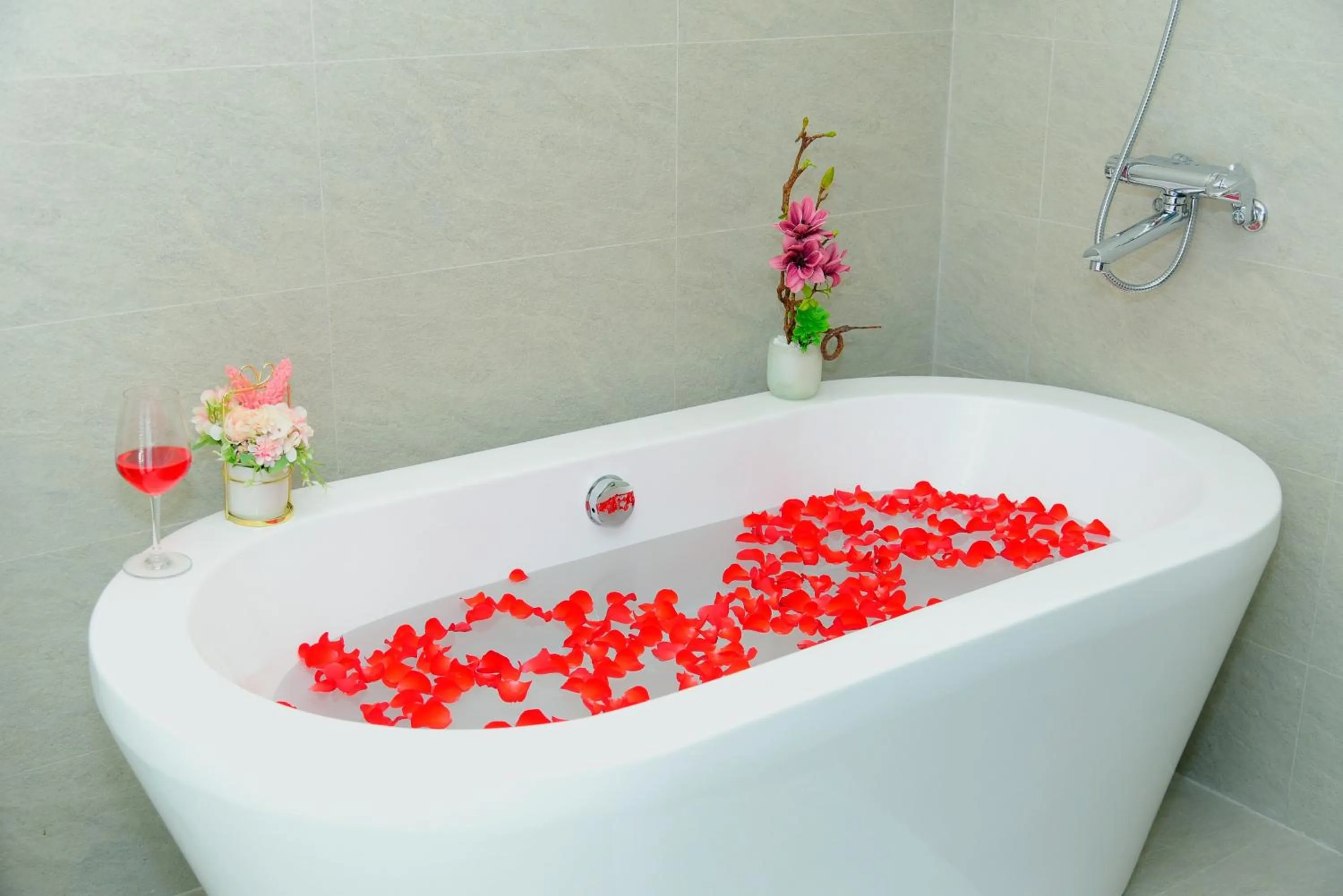 Bathroom in Hera Luxury Hotel