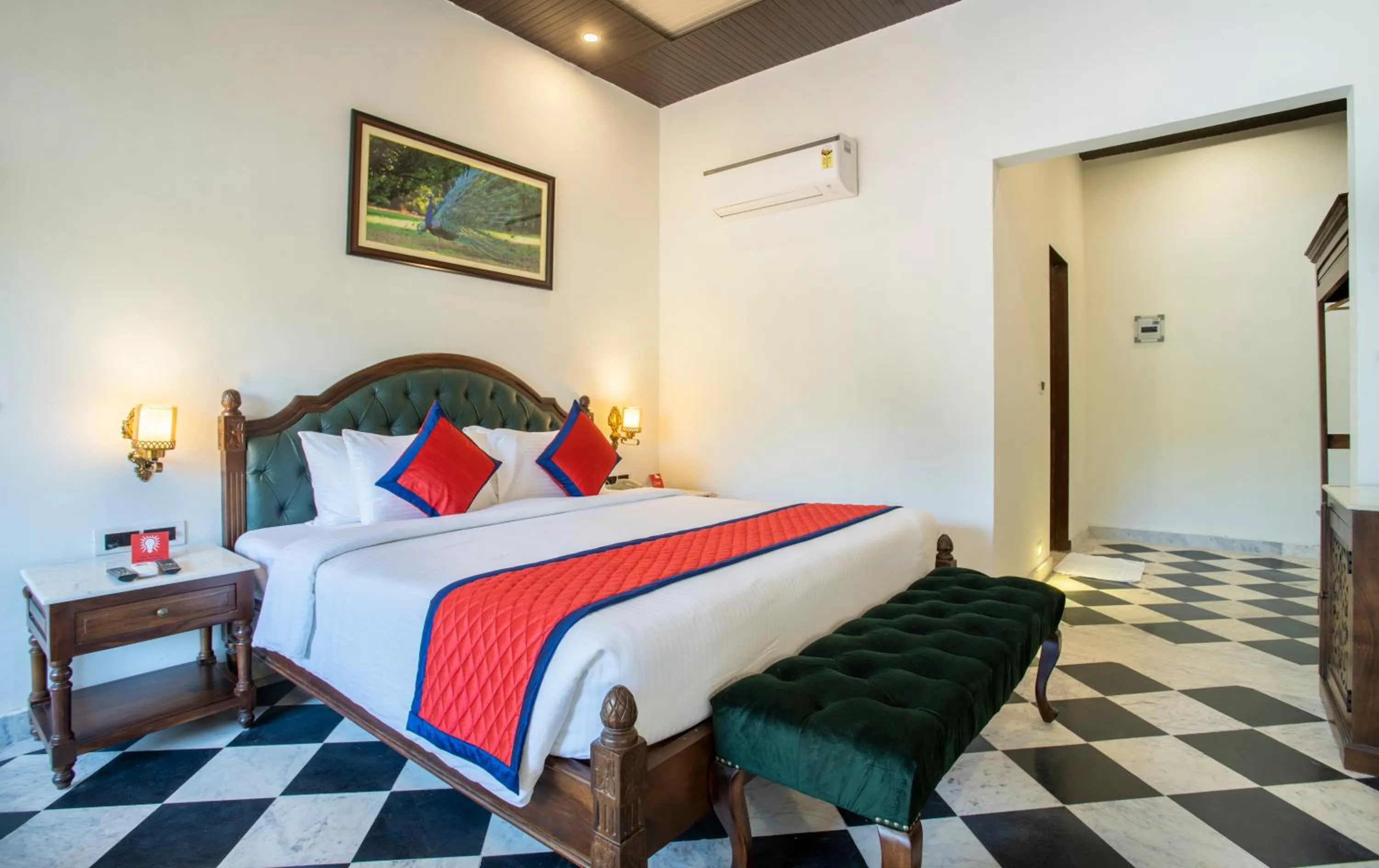 Bed in Spree Resort Sariska