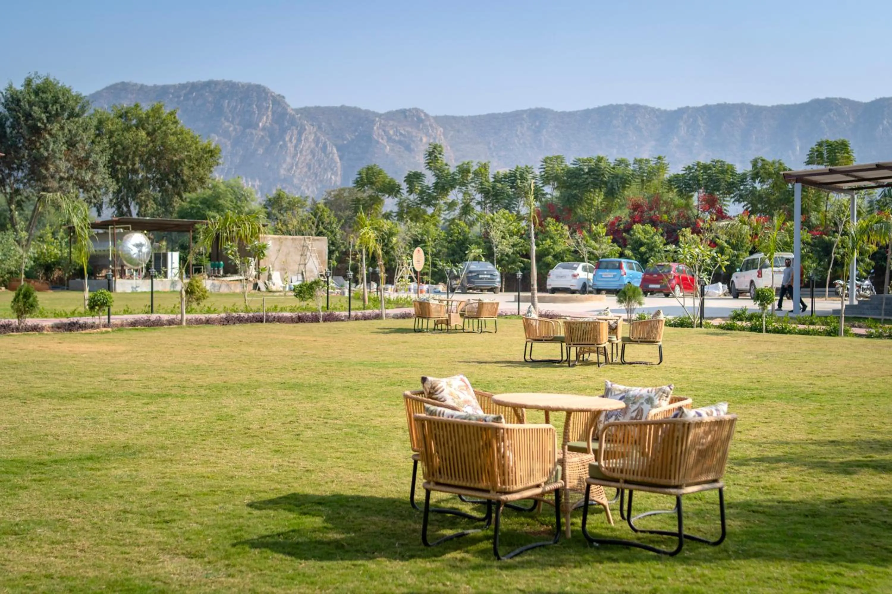 Natural landscape in Spree Resort Sariska