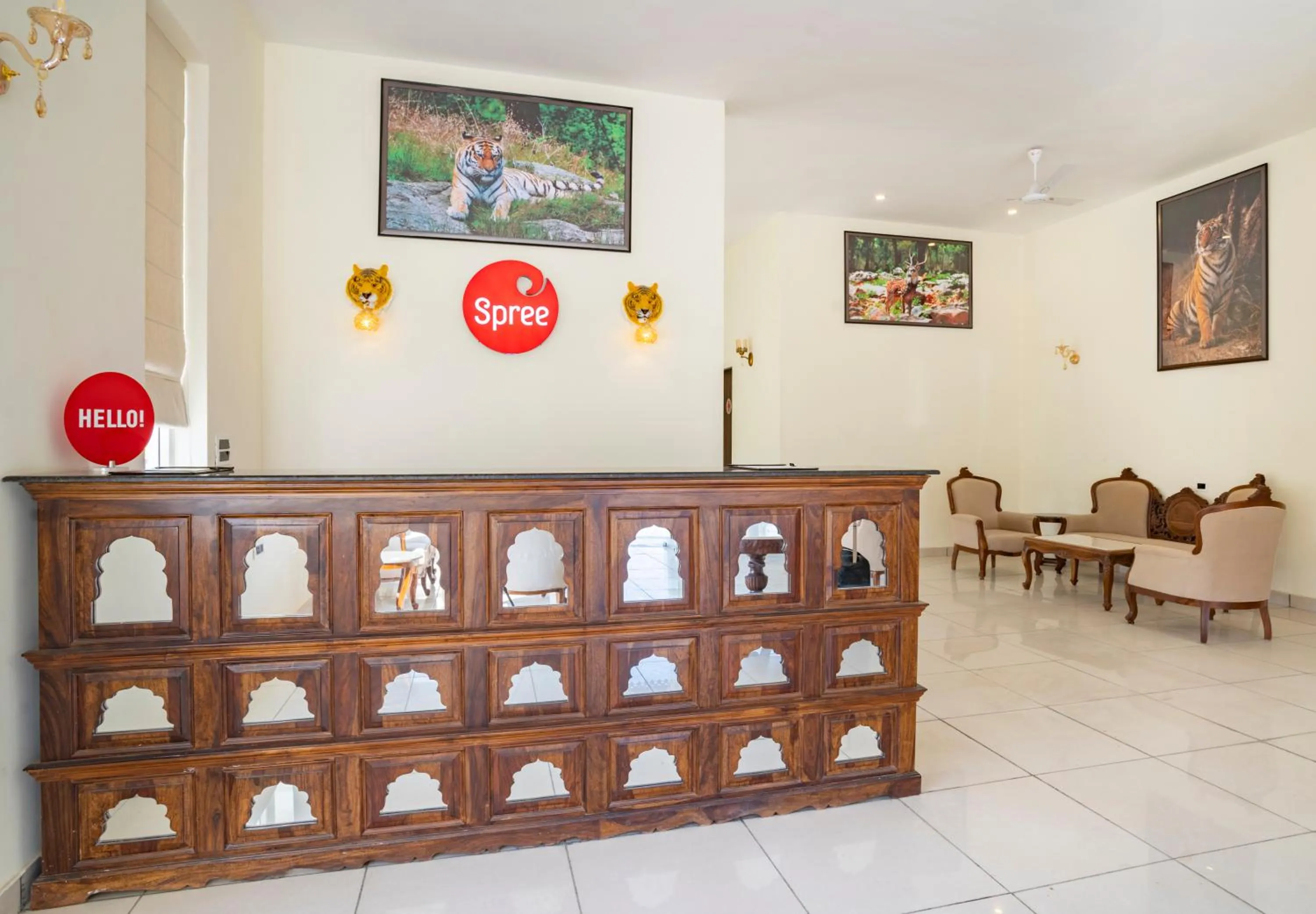 Lobby or reception in Spree Resort Sariska