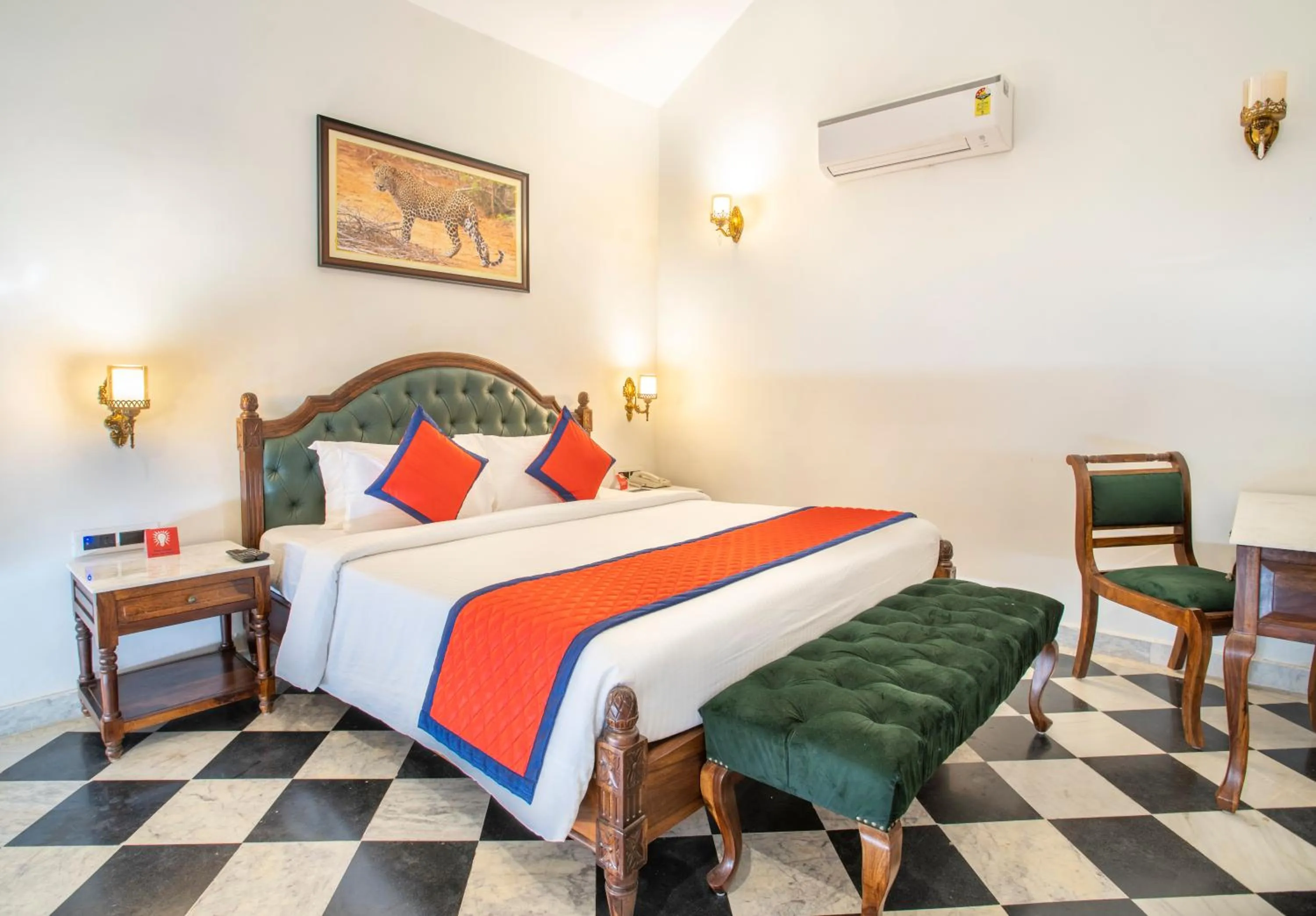Bed in Spree Resort Sariska