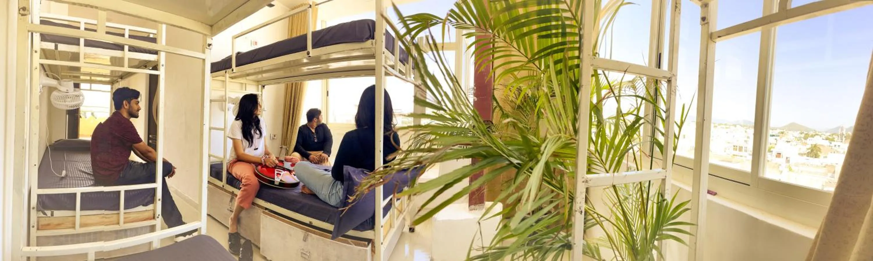 bunk bed in Hotstel Udaipur