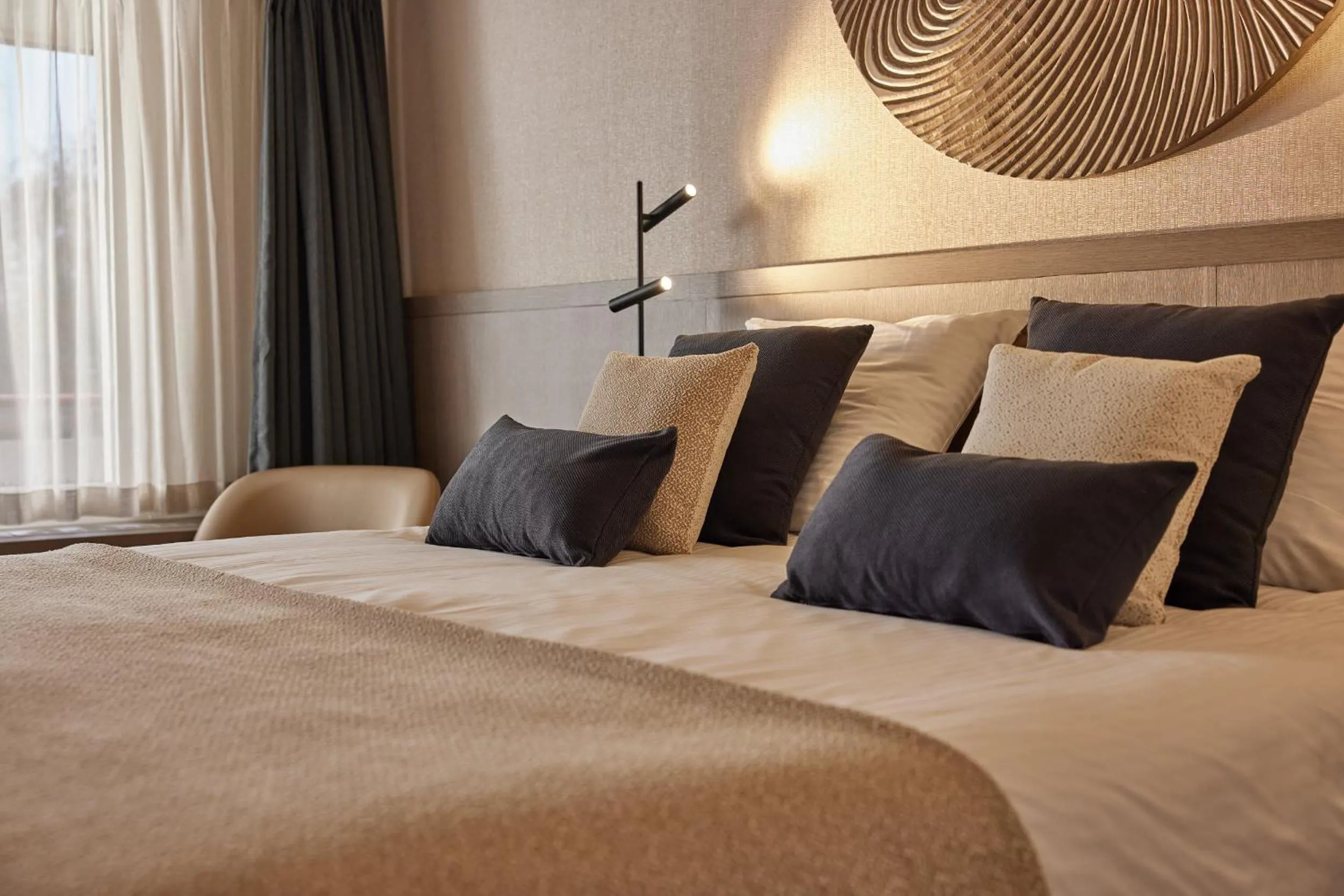 Bedroom, Bed in Thermen Bad Nieuweschans