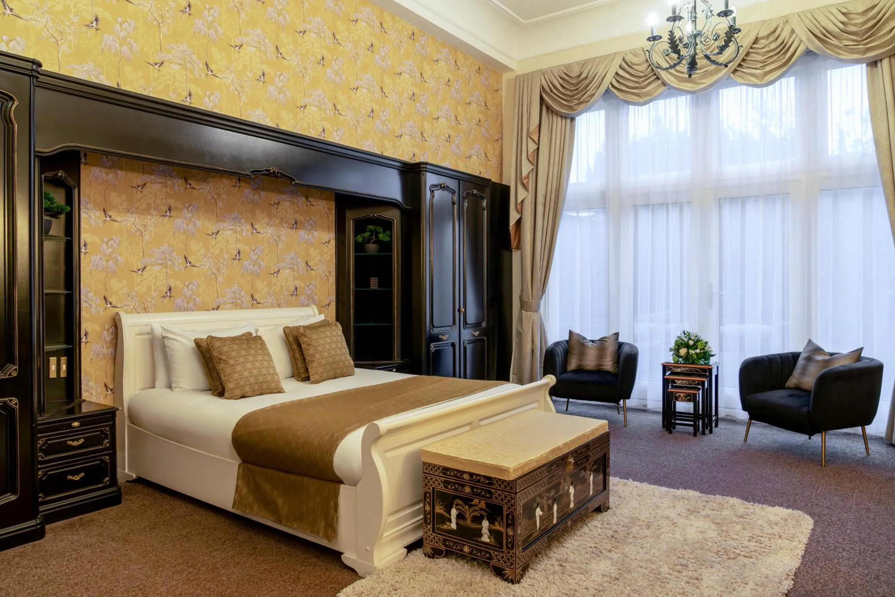 Bedroom, Bed in Royal Bath Hotel Bournemouth