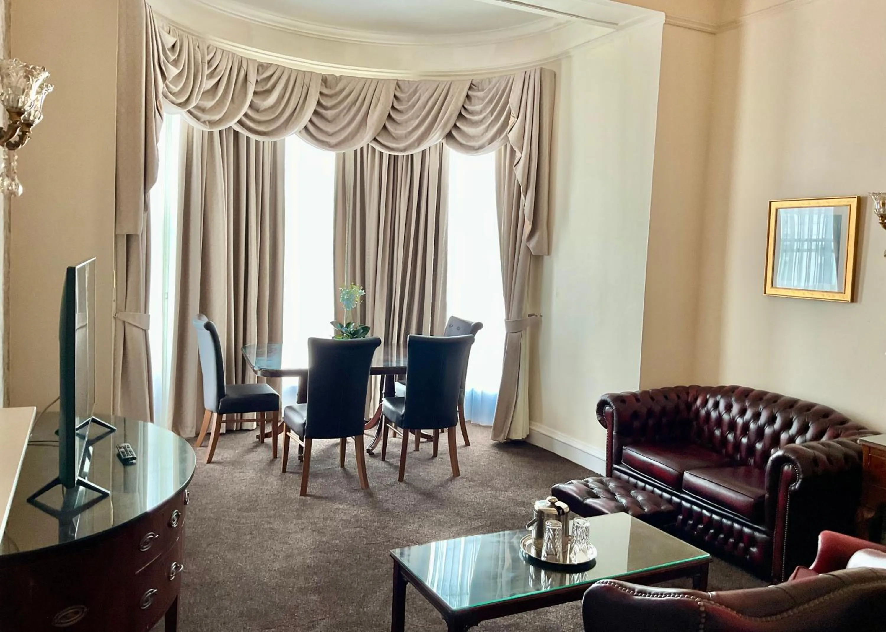 Seating area in Royal Bath Hotel & Spa Bournemouth